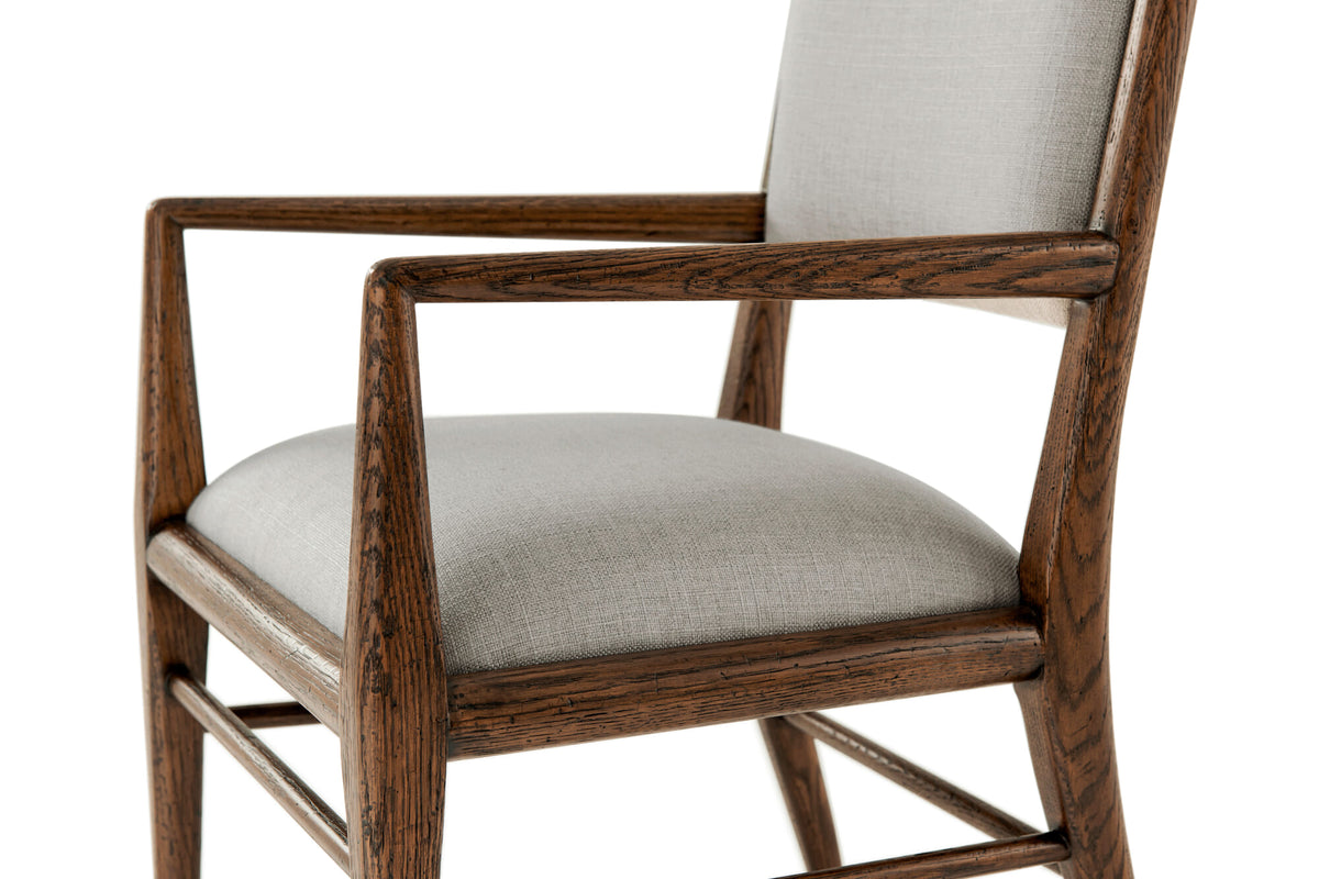 Nova Dining Arm Chair II – Dining Chairs by Theodore Alexander | Sutter & Vale