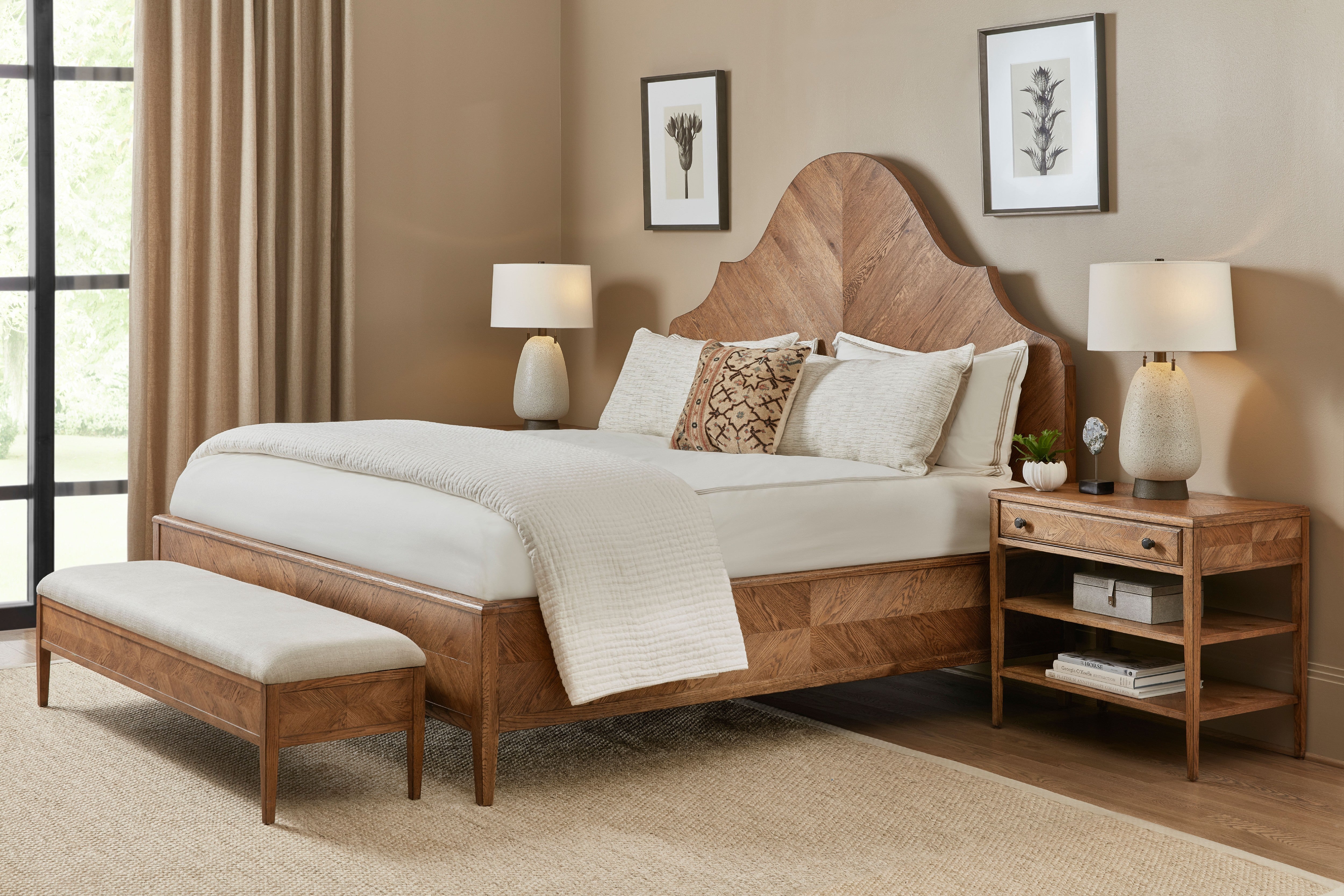 Nova Bench – Benches by Theodore Alexander | Sutter & Vale