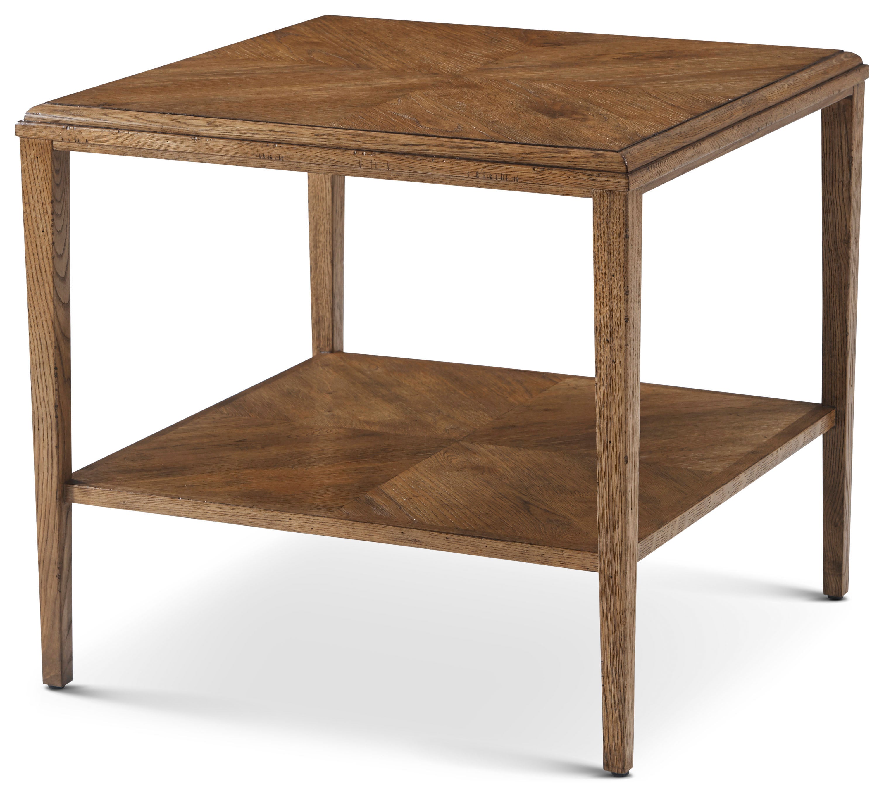 Nova Square Side Table in VCF1671.1C2M3F_Dawn_Finish / Solid Wood, Veneer - Theodore Alexander