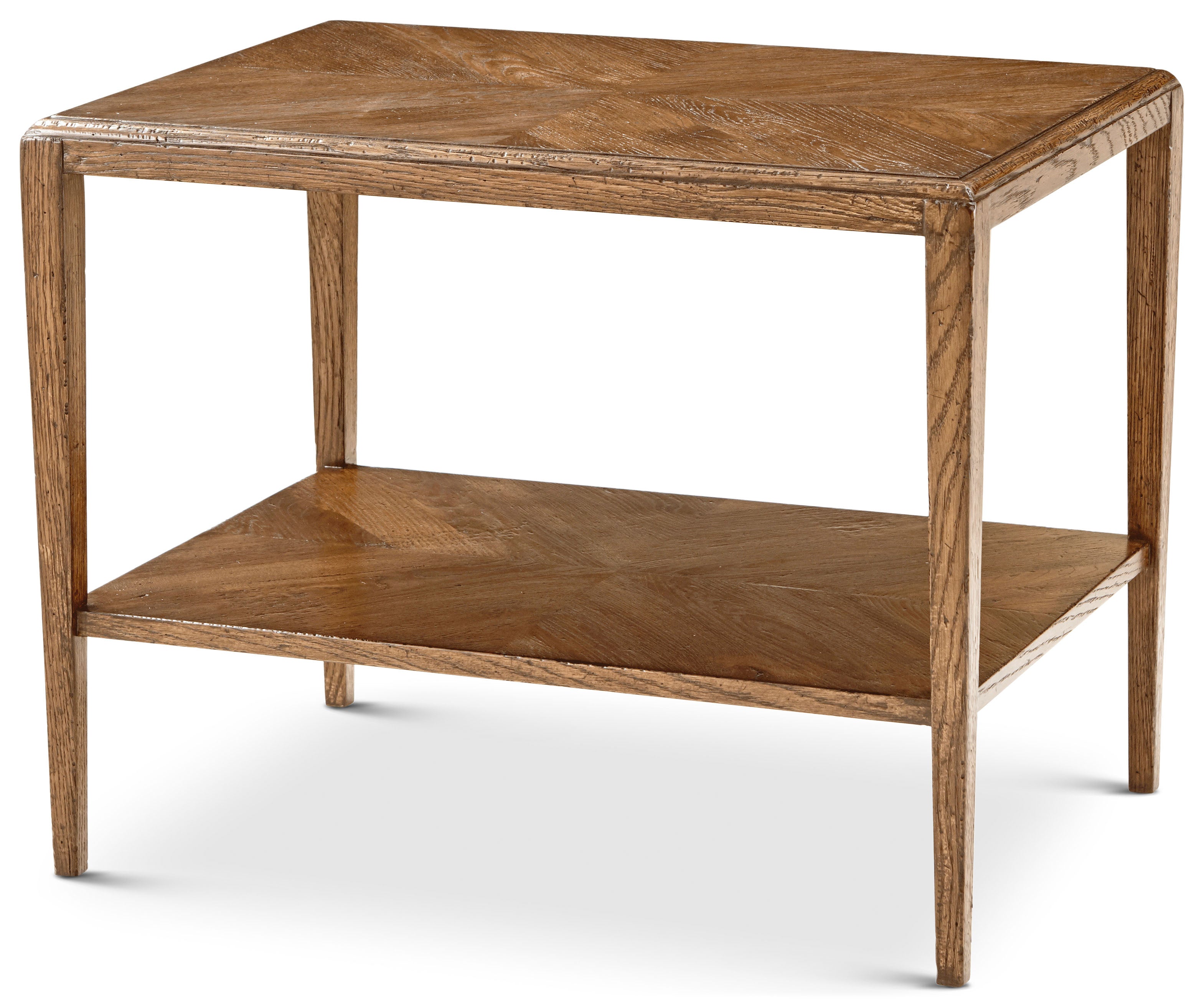 Nova Rectangular Side Table in VCF1671.1C2M3F_Dawn_Finish / Solid Wood, Veneer - Theodore Alexander