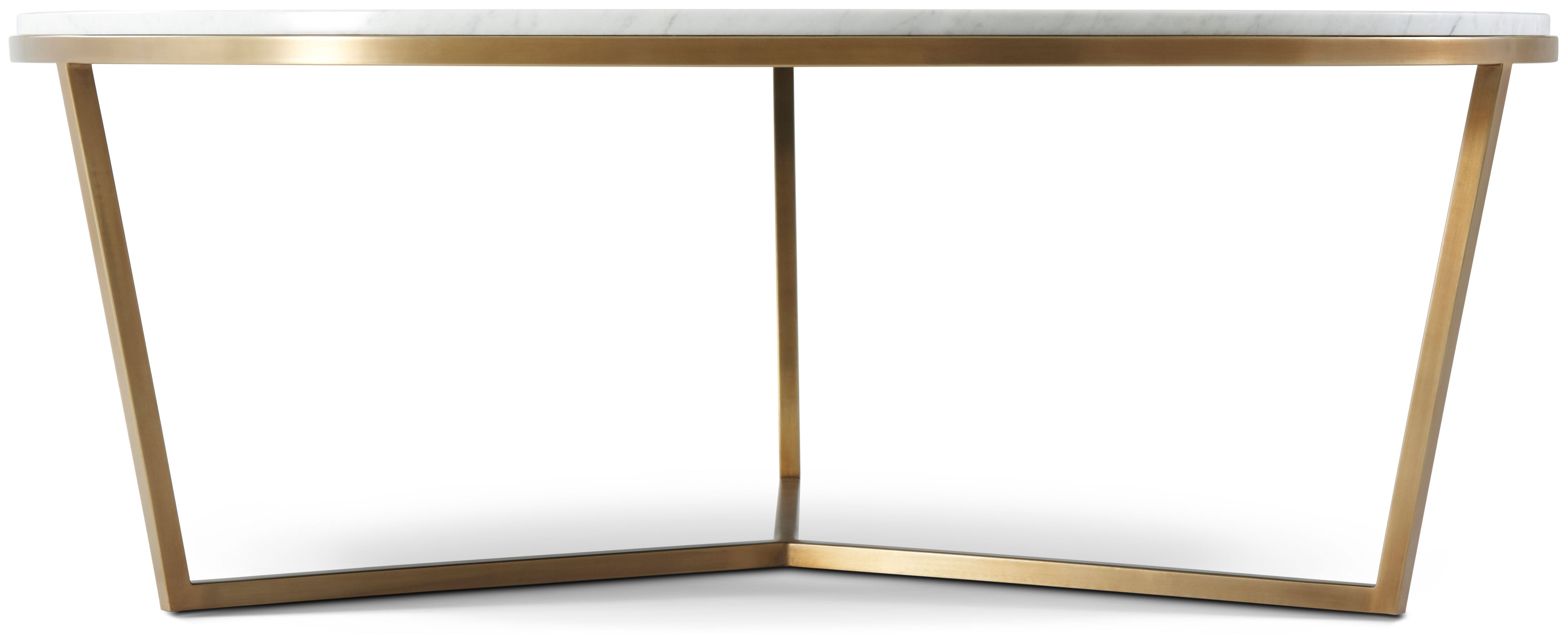 Fisher Round Cocktail Table (Marble) | Theodore Alexander | Sutter & Vale