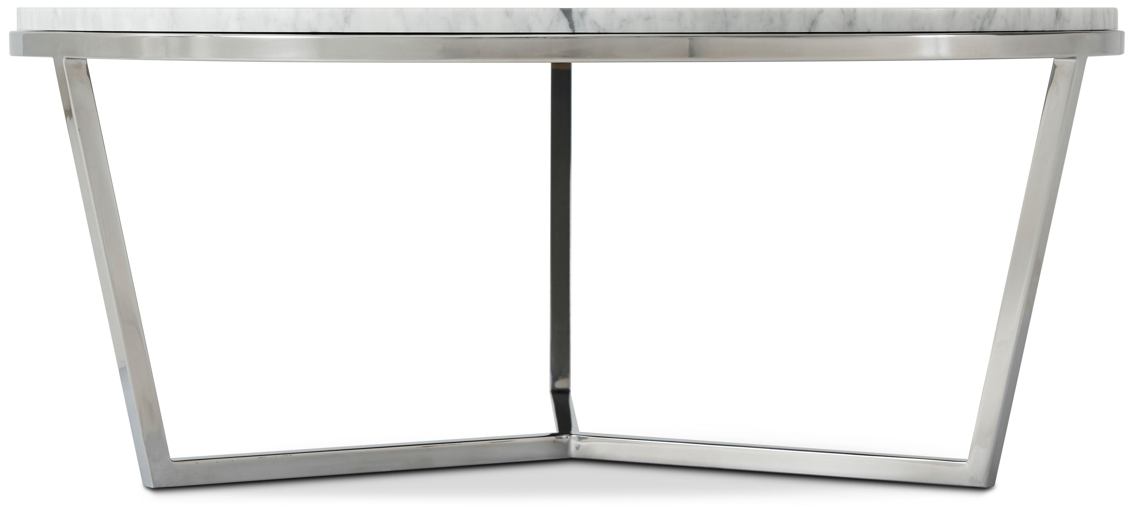 Small Fisher Round Cocktail Table (Marble) – Cocktail Tables by Theodore Alexander | Sutter & Vale