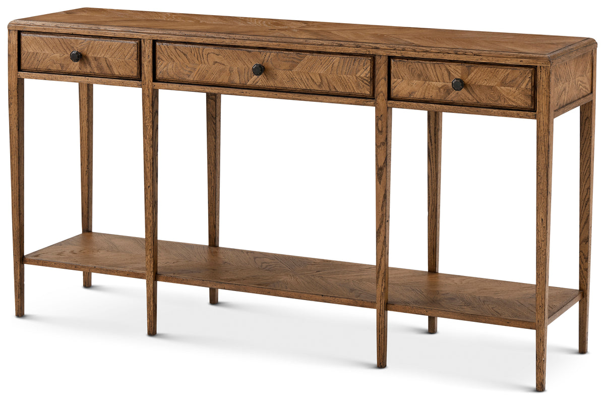 Nova Two Tiered Console Table | Theodore Alexander | Sutter & Vale
