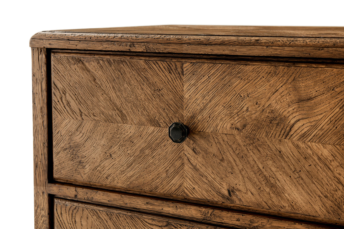 Nova Two Drawers Night Stand – Nightstands by Theodore Alexander | Sutter & Vale