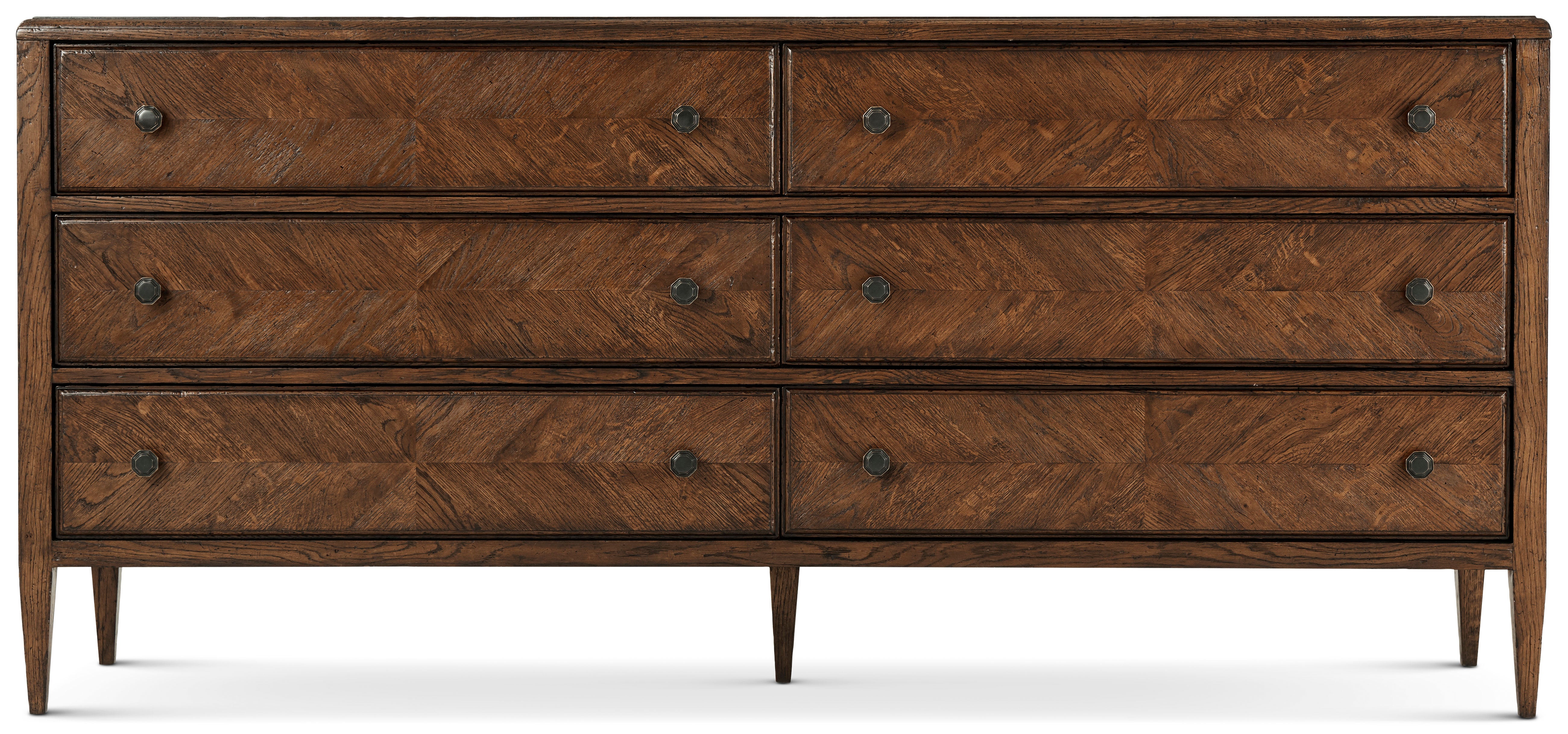 Nova Long Dresser in VCF1672.1C2M3F_Dusk_Finish / Solid Wood, Veneer, Aluminium - Theodore Alexander
