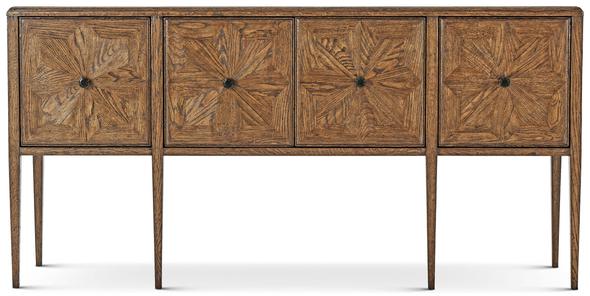 Nova Four Door Rectangular Credenza | Theodore Alexander | Sutter & Vale