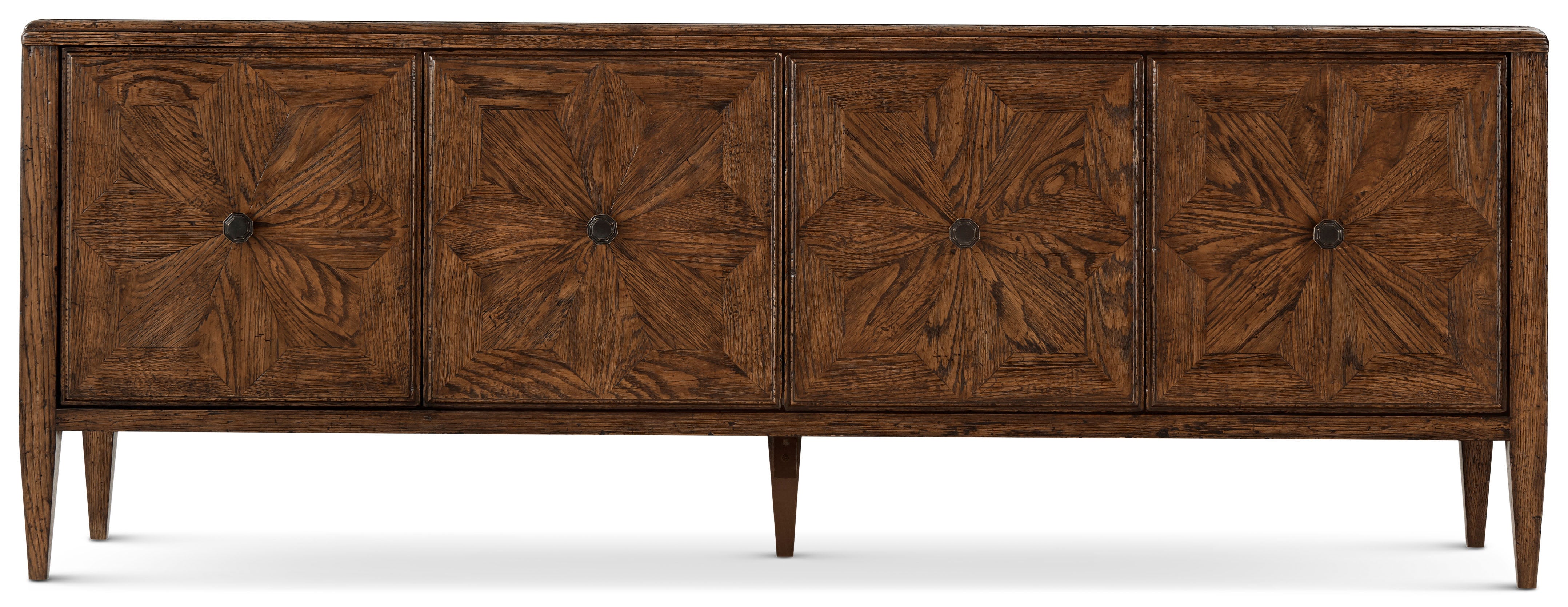 Nova Entertainment Console in VCF1672.1C2M3F_Dusk_Finish / Oak, Veneer, Aluminium - Theodore Alexander