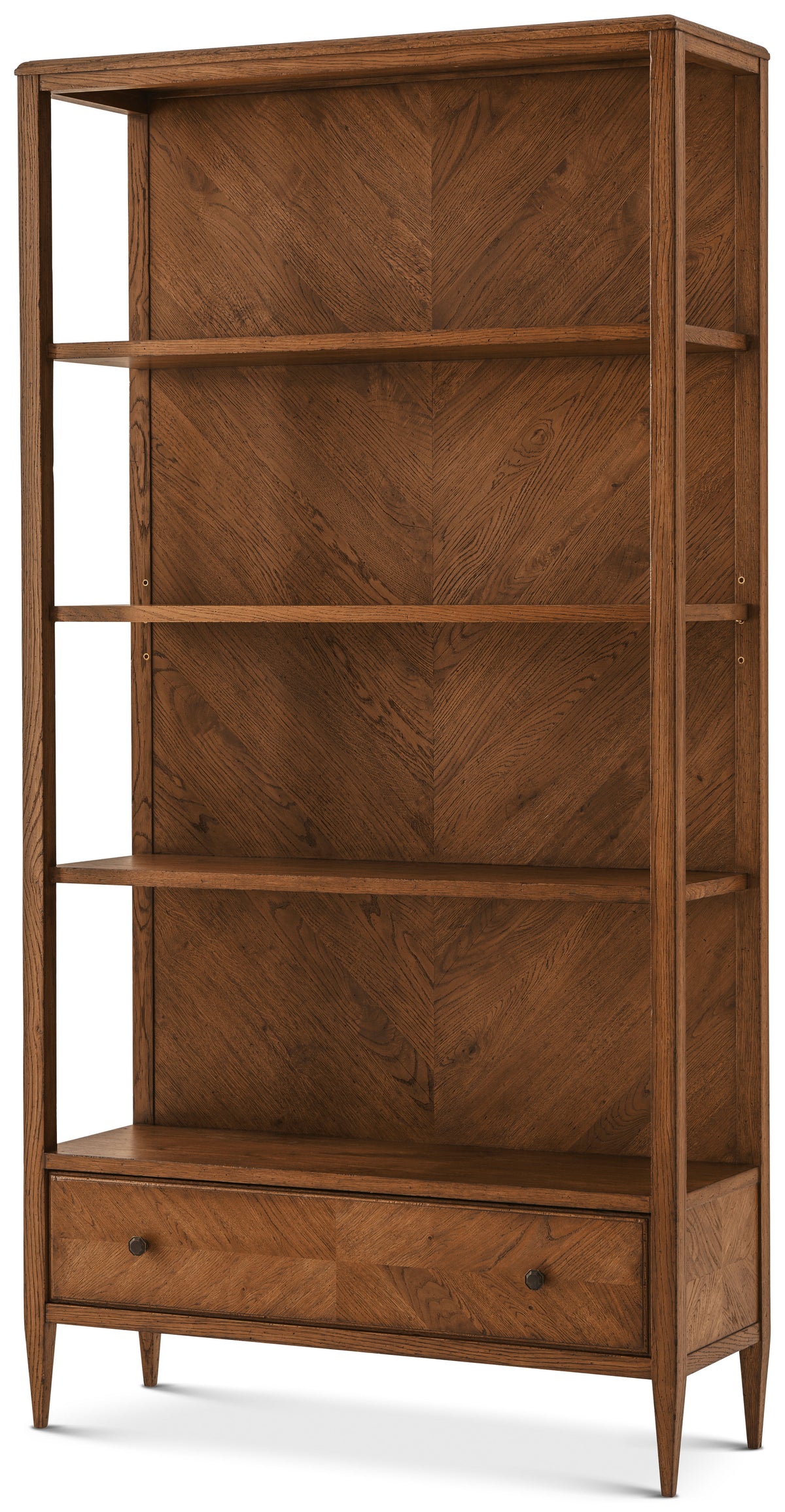 Nova Open Bookcase | Theodore Alexander | Sutter & Vale
