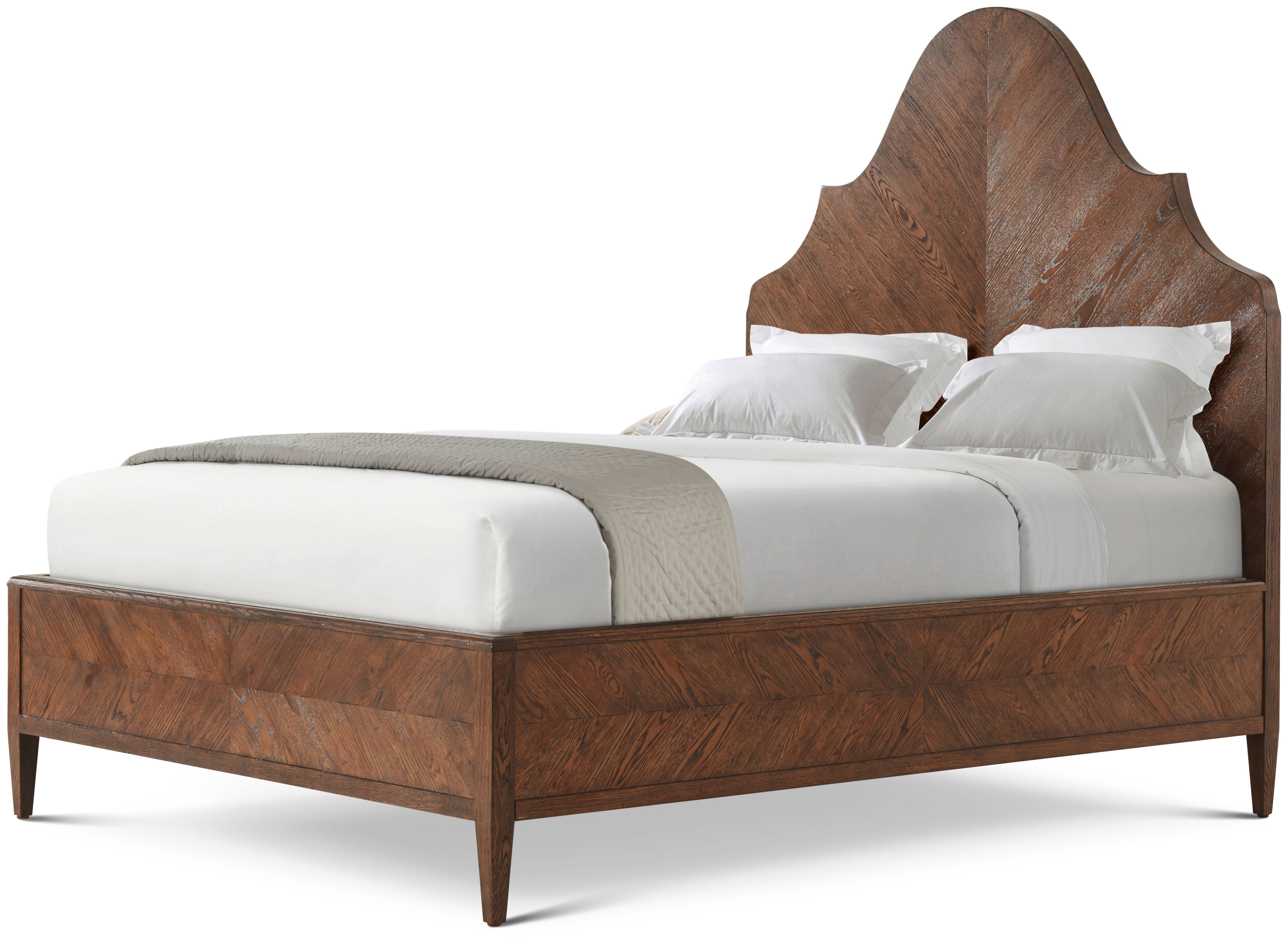 Nova Queen Bed in VCF1672.1C2M3F_Dusk_Finish / Solid Wood, Veneer - Theodore Alexander