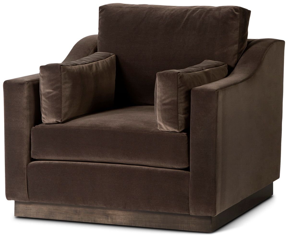 Plinth Club Chair | Theodore Alexander | Sutter & Vale