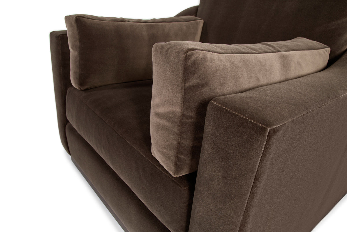 Plinth Club Chair | Theodore Alexander | Sutter & Vale
