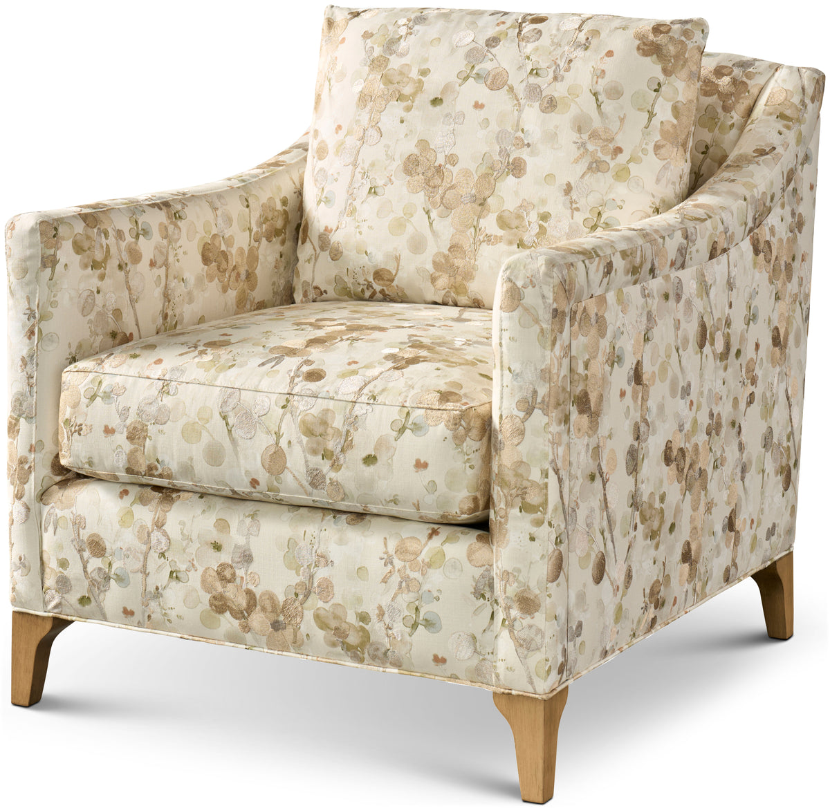 Catalina Channel Arm Club Chair | Theodore Alexander | Sutter & Vale