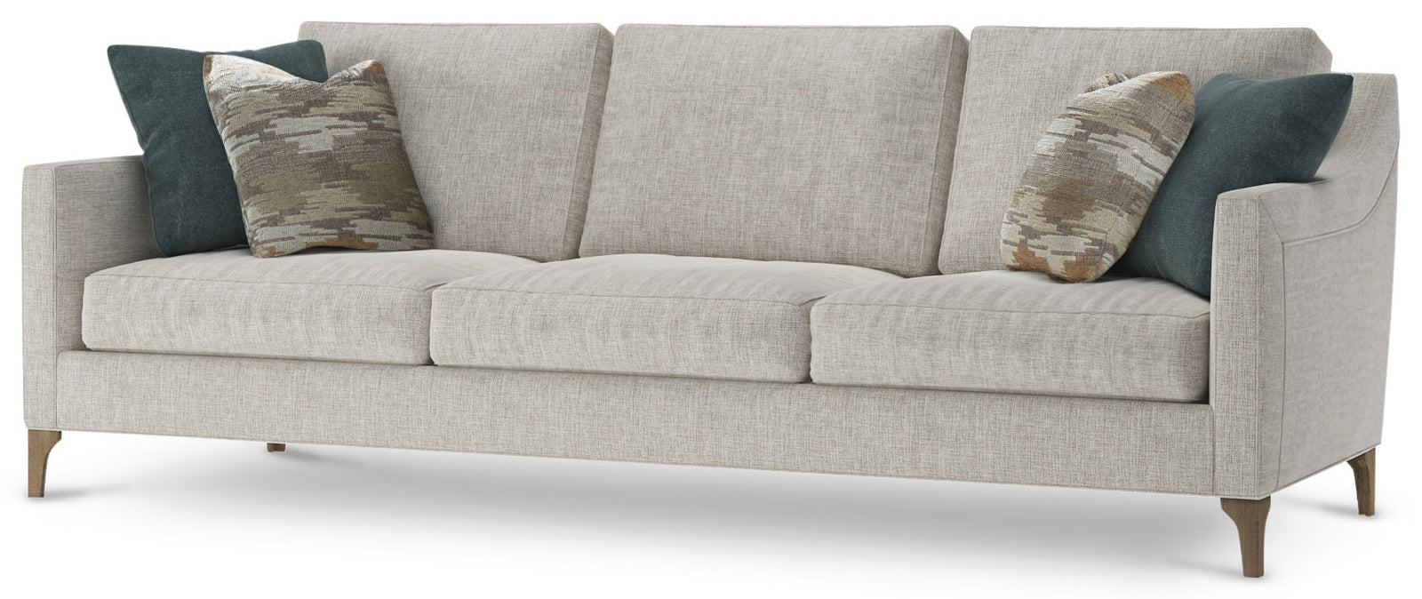 Catalina Channel Arm Extended Sofa | Theodore Alexander | Sutter & Vale