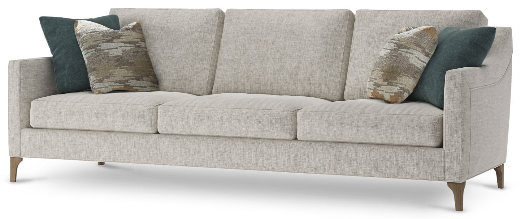 Catalina Channel Arm Extended Sofa | Theodore Alexander | Sutter & Vale