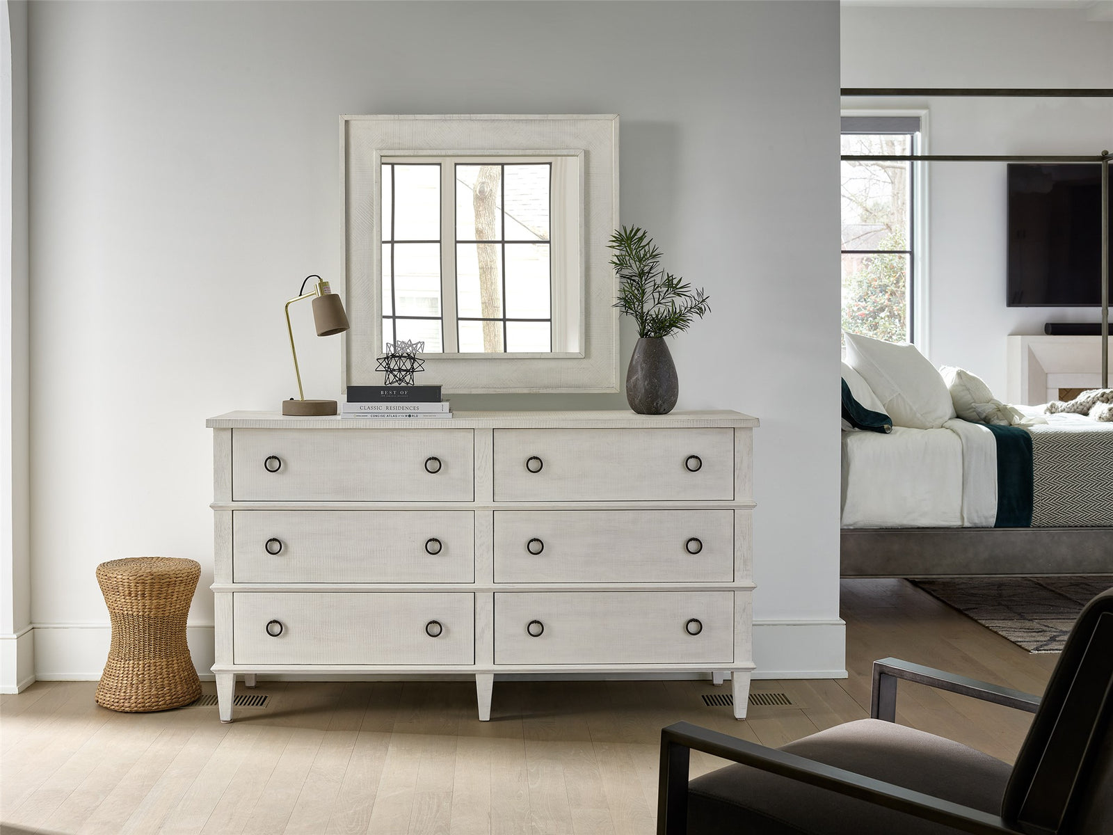 Modern Farmhouse Square Mirror