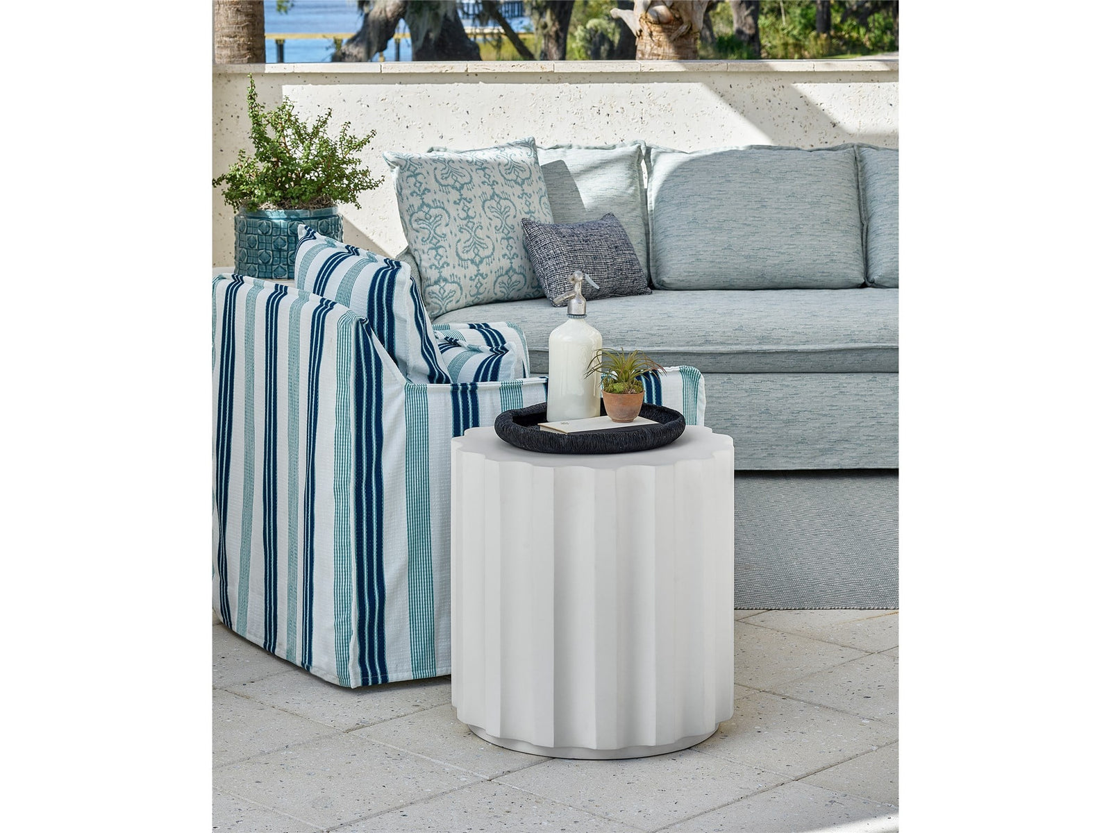 Coastal Living Outdoor Edisto Side Table