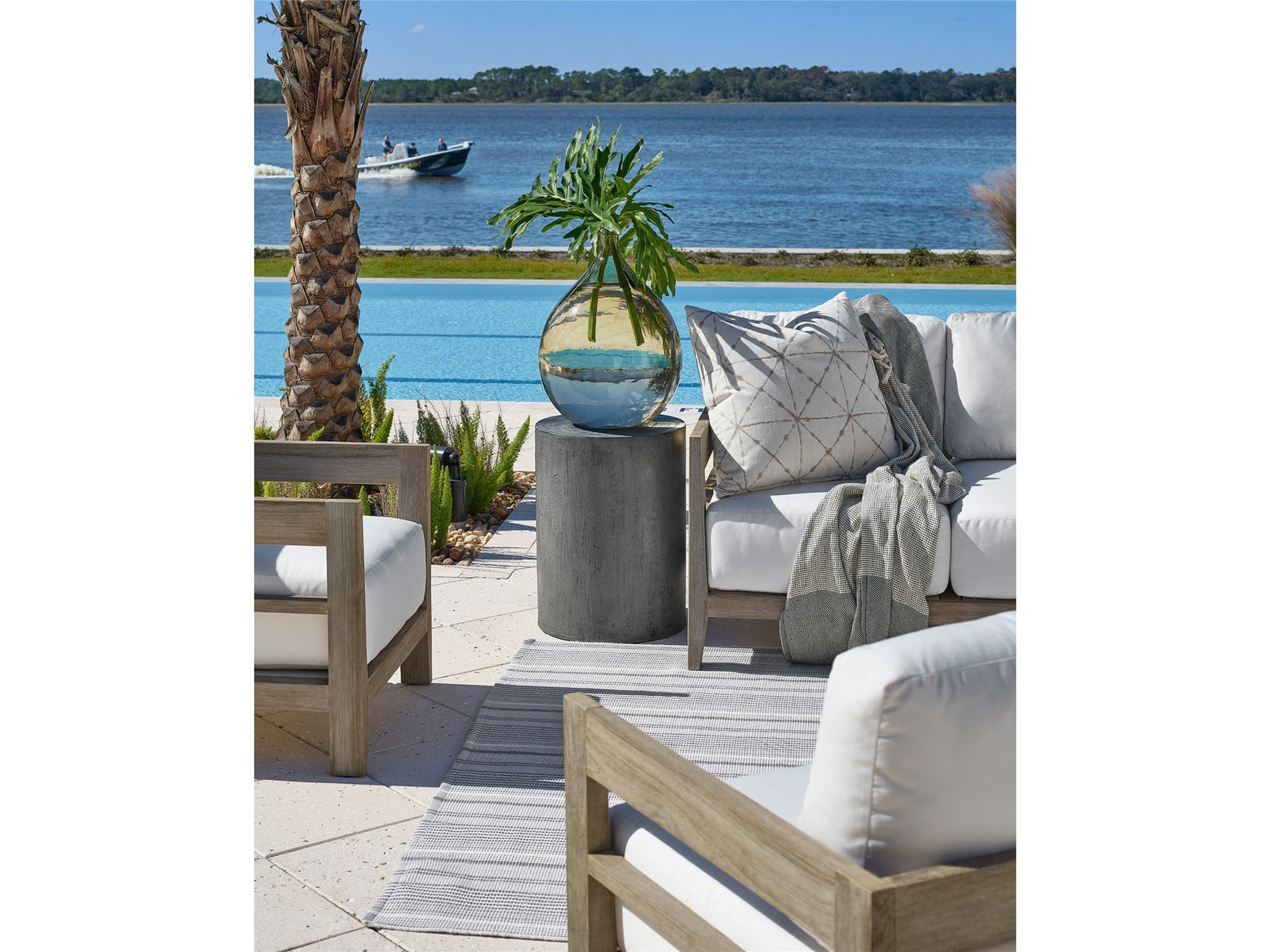 Coastal Living Outdoor Oahu Side Table