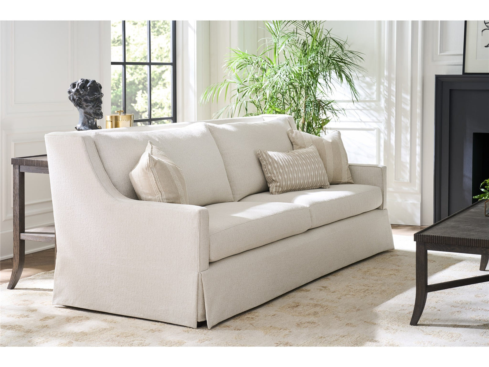 Hudson Skirted Sofa 93" - Special Order