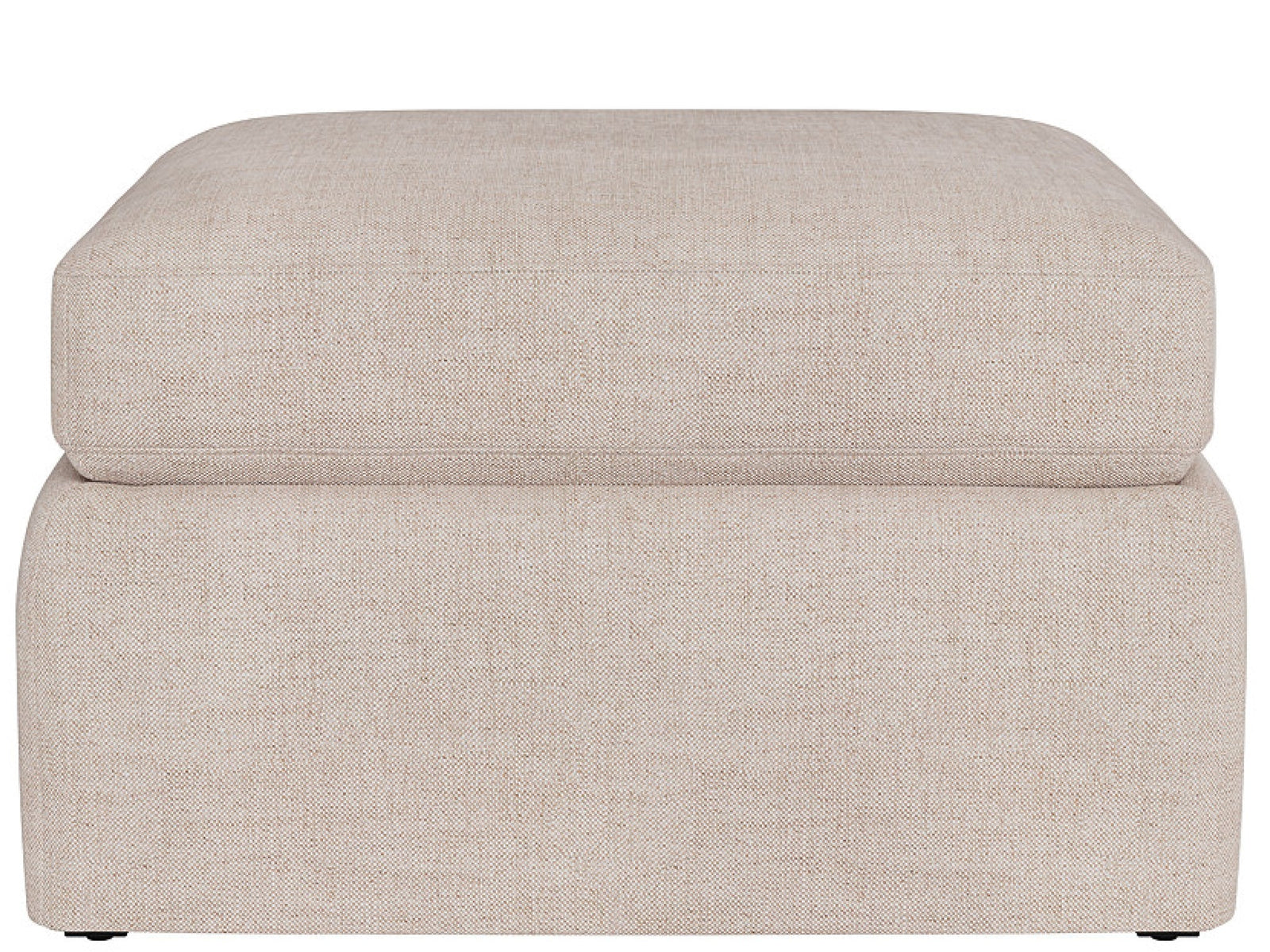 Hudson Slipcover Ottoman -Special Order