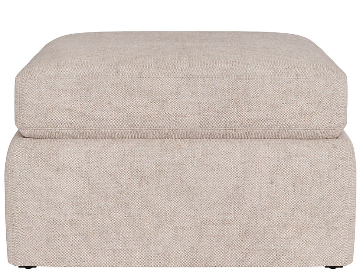Hudson Slipcover Ottoman -Special Order
