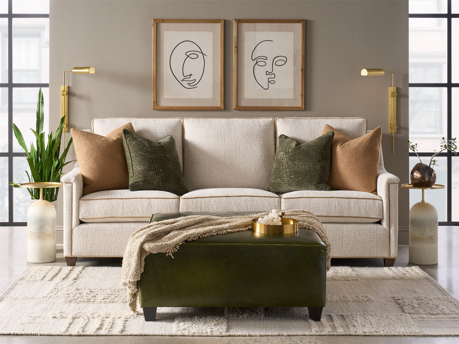 U Choose Rectangle Ottoman 38x22