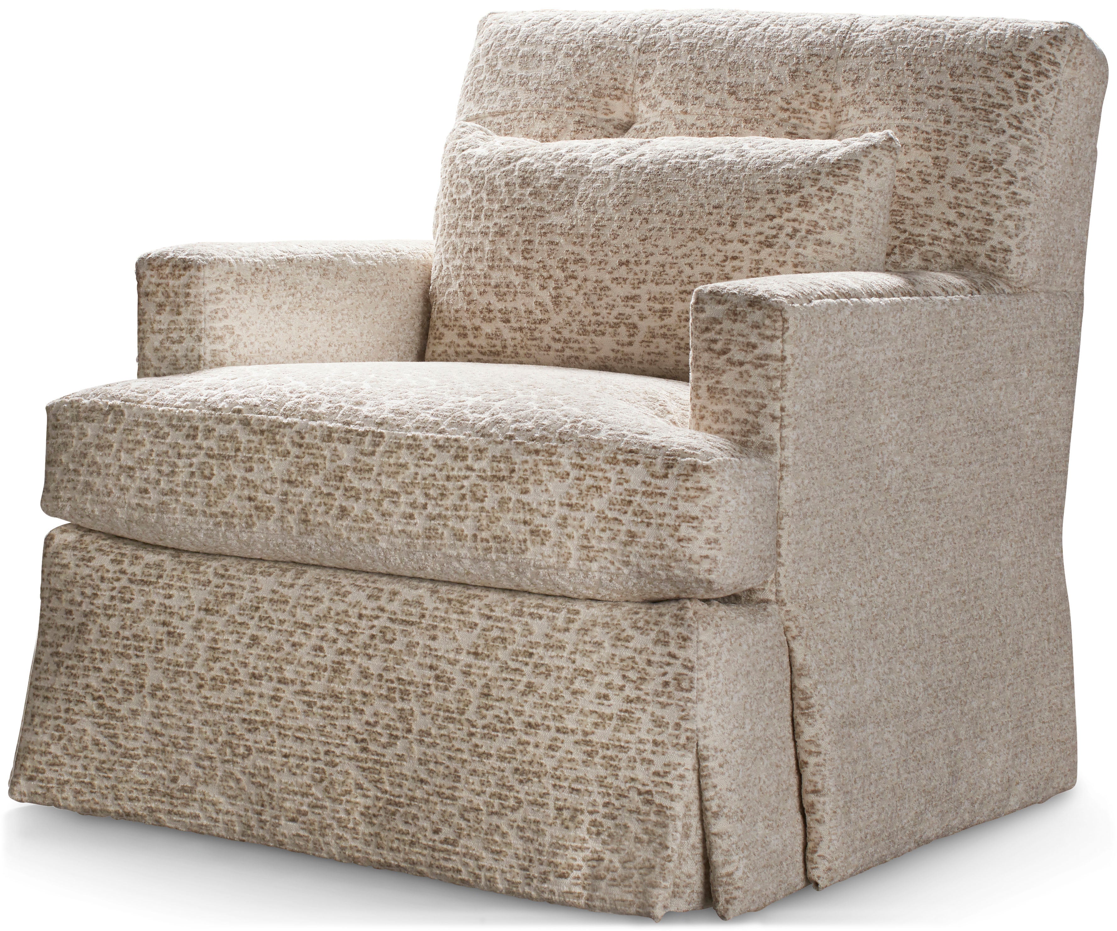 Leola Skirted Chair – Accent Chairs by Theodore Alexander | Sutter & Vale