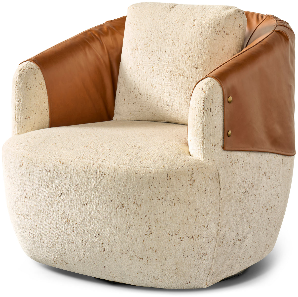 Mila Swivel Chair | Theodore Alexander | Sutter & Vale