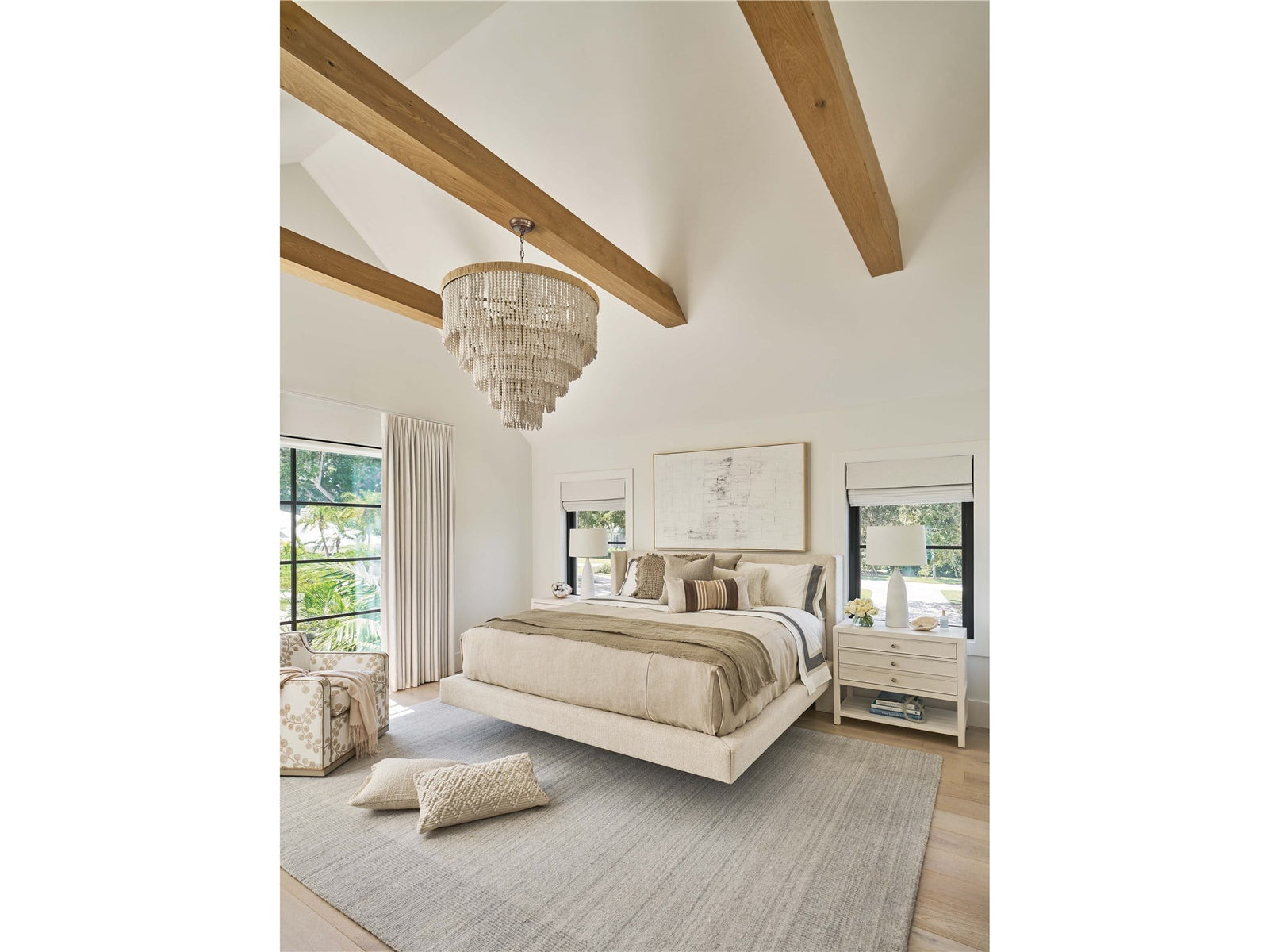 Weekender Coastal Living Home Collection Sainte-Ann Upholstered Bed King