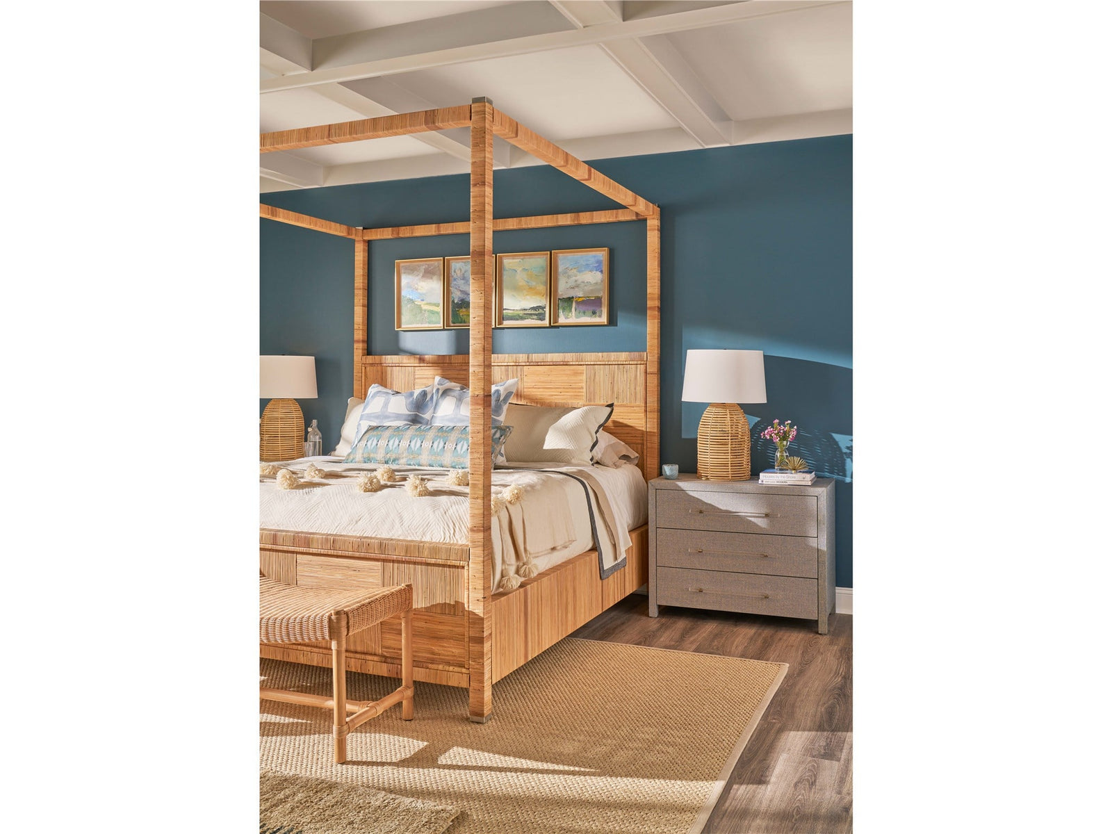 Weekender Coastal Living Home Collection Chatham Poster Bed King