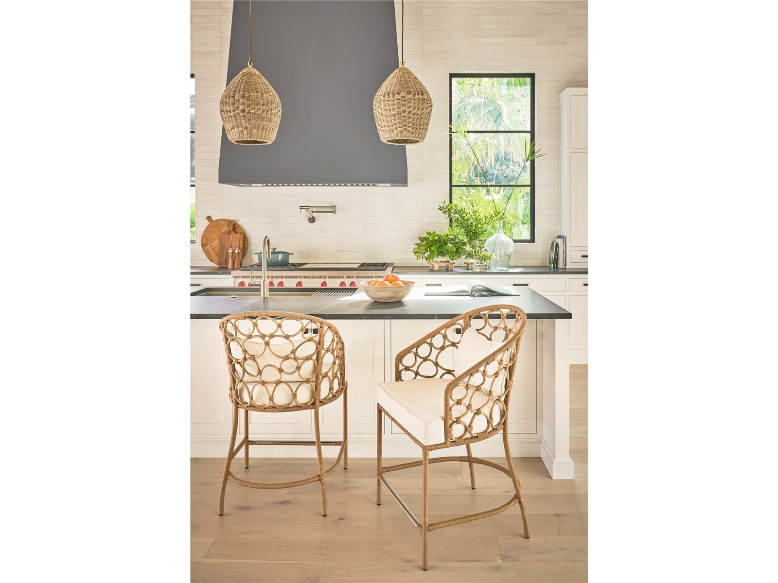Weekender Coastal Living Home Collection Pebble Counter Chair
