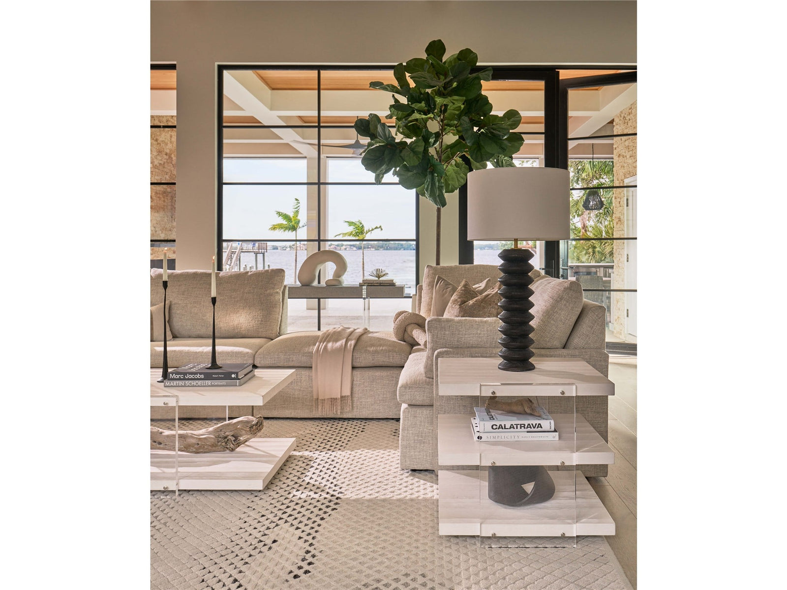 Weekender Coastal Living Home Collection St Kitts End Table