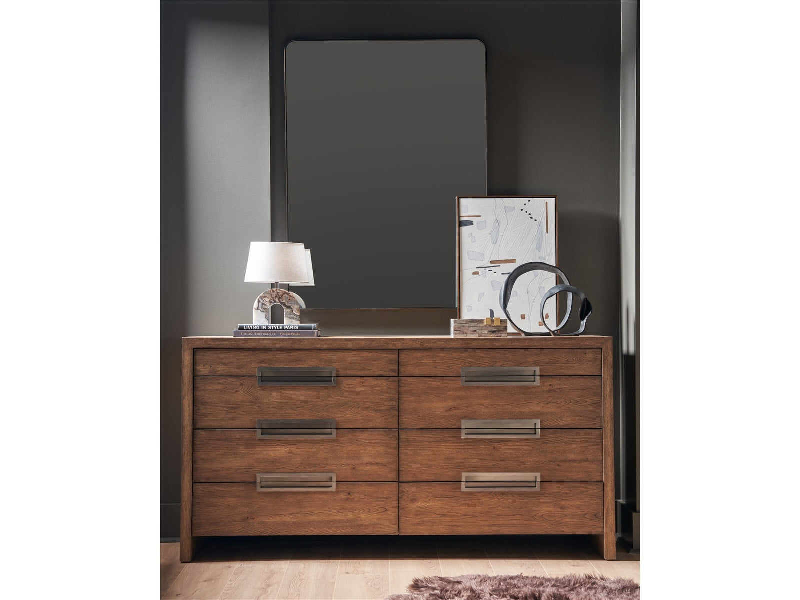 Modern Atlas Drawer Dresser