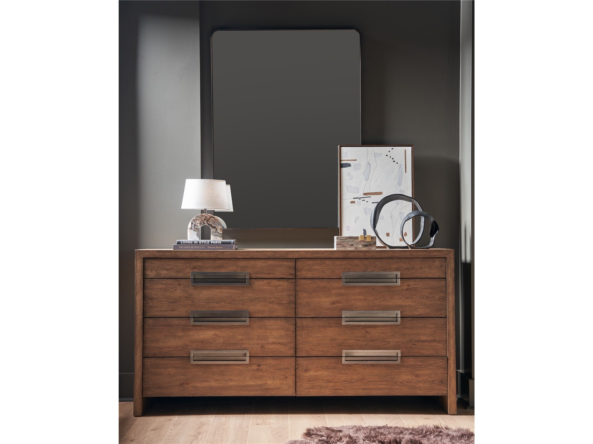 Modern Atlas Drawer Dresser