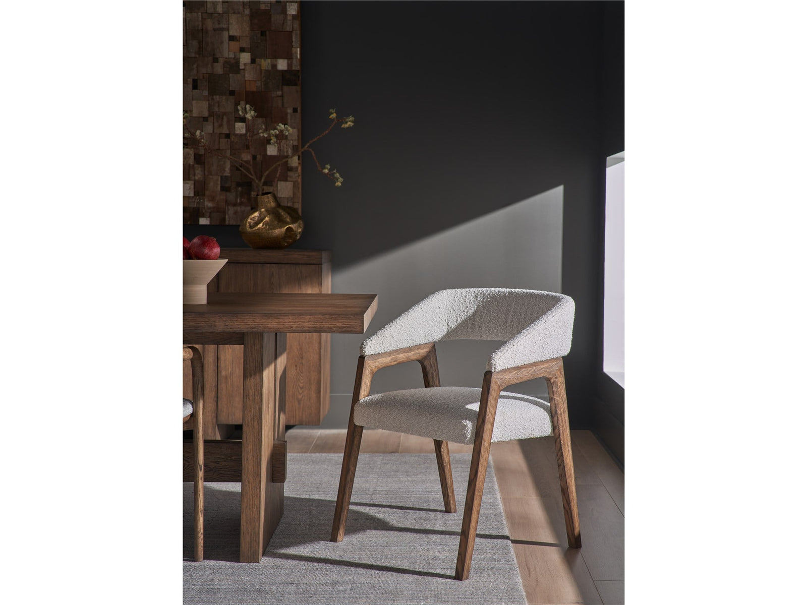 Modern Barrel Back Dining Chair