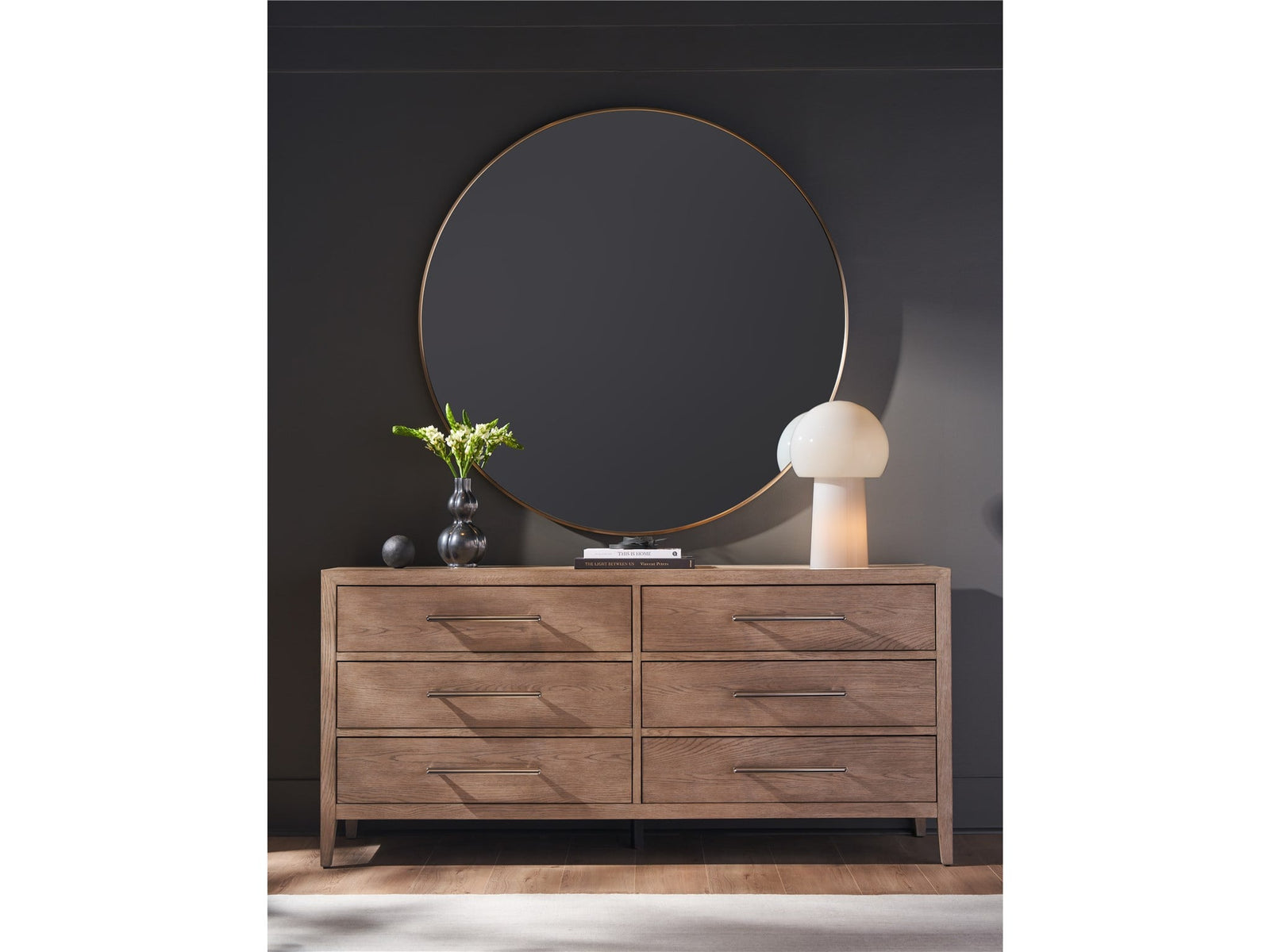 Modern Cove Drawer Dresser