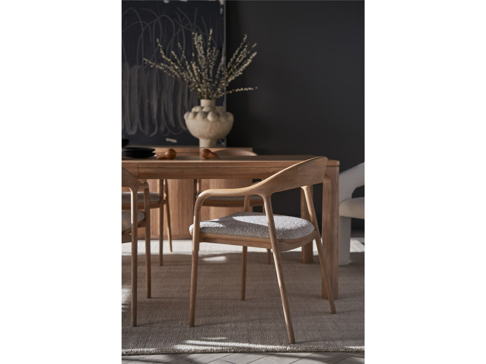 Modern Echo Dining Arm Chair