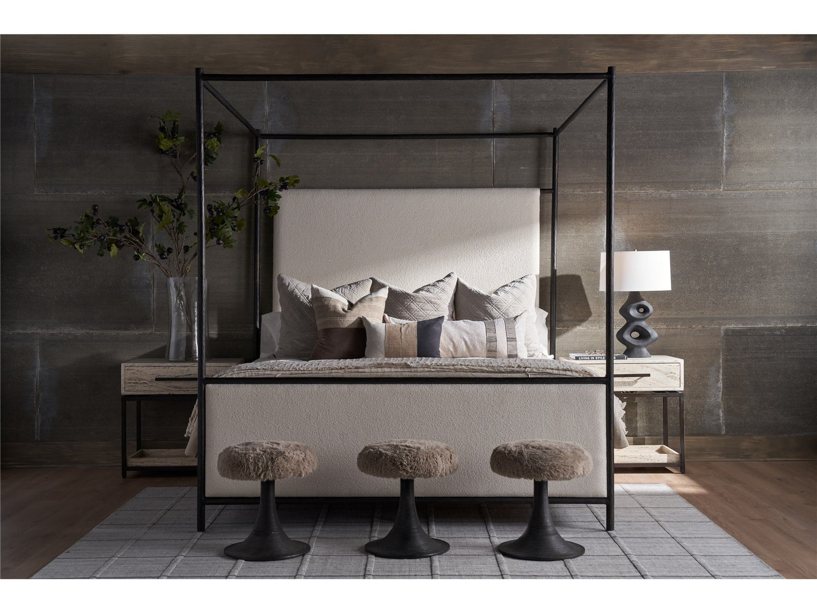 Modern Cascade Canopy Bed