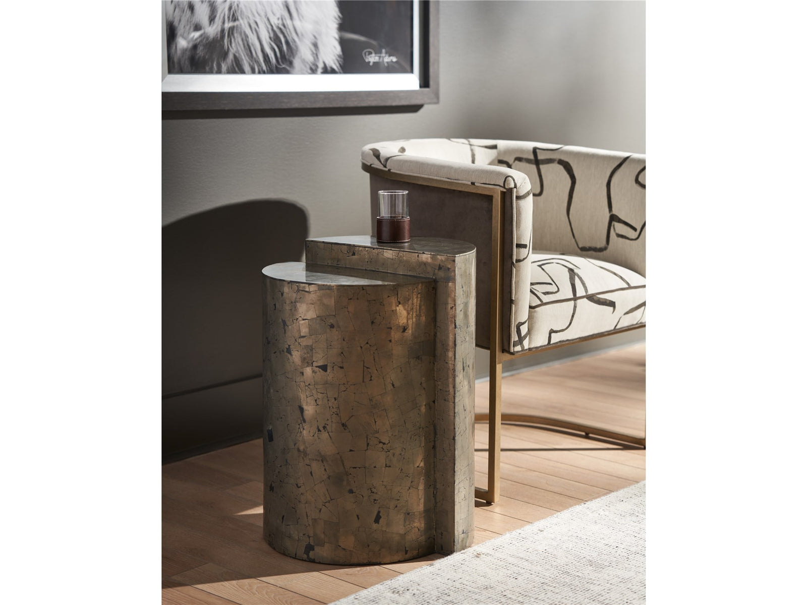 Modern Cosmo End Table