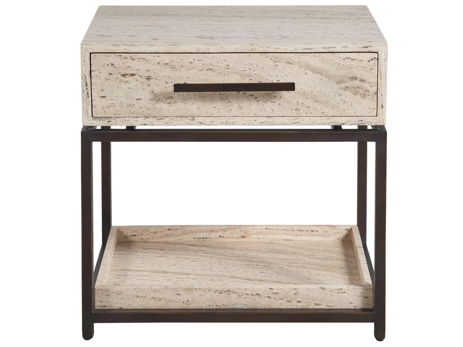 Modern Dove Nightstand