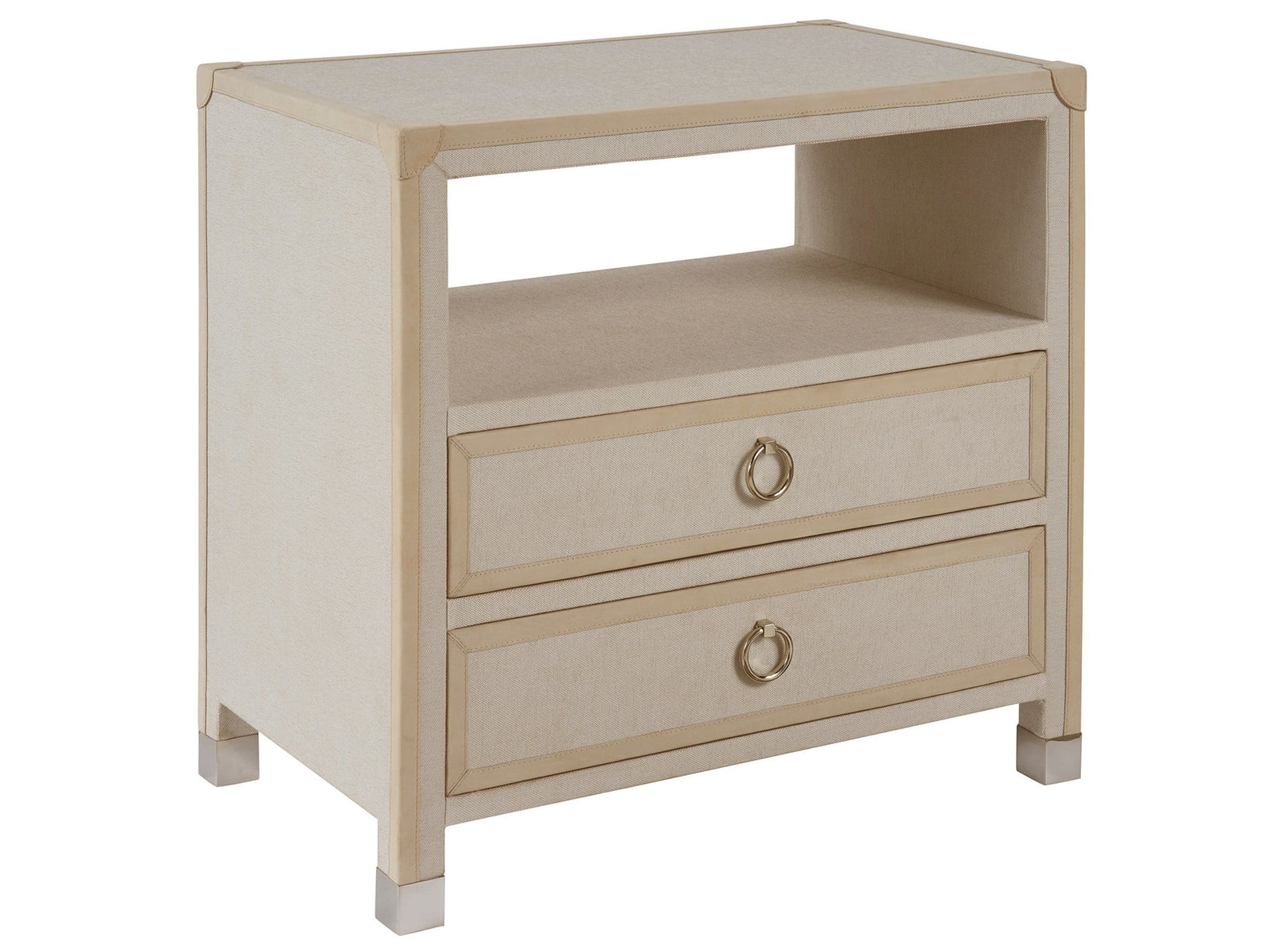 Modern Riven Nightstand