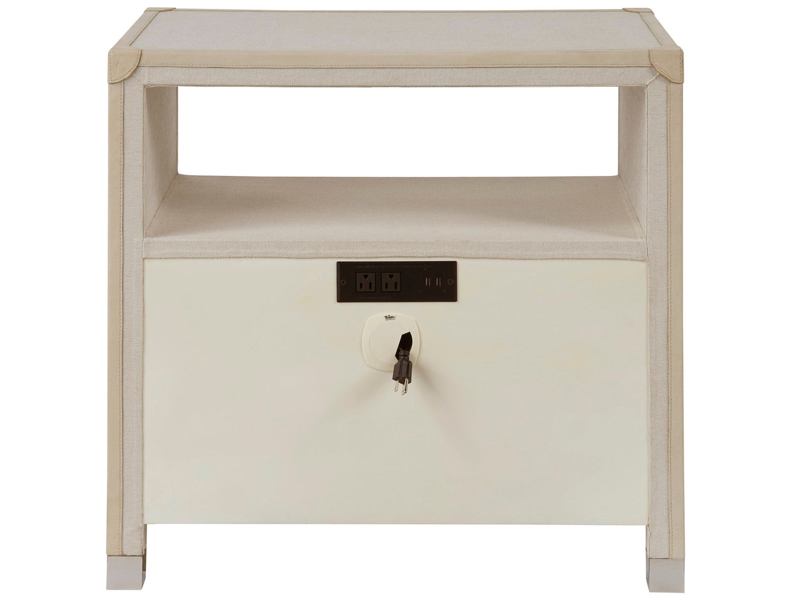 Modern Riven Nightstand