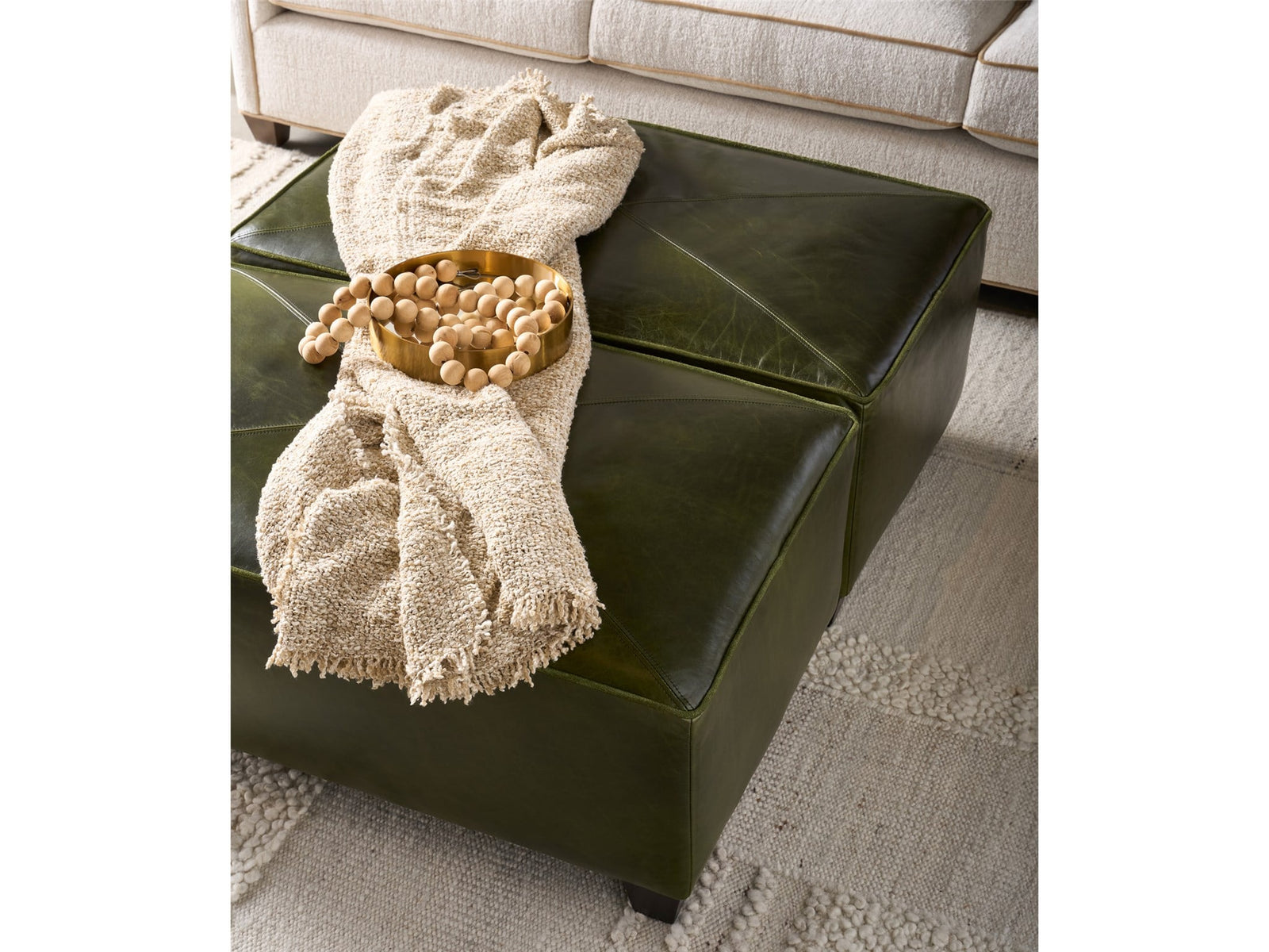 U Choose Rectangle Ottoman 38x22