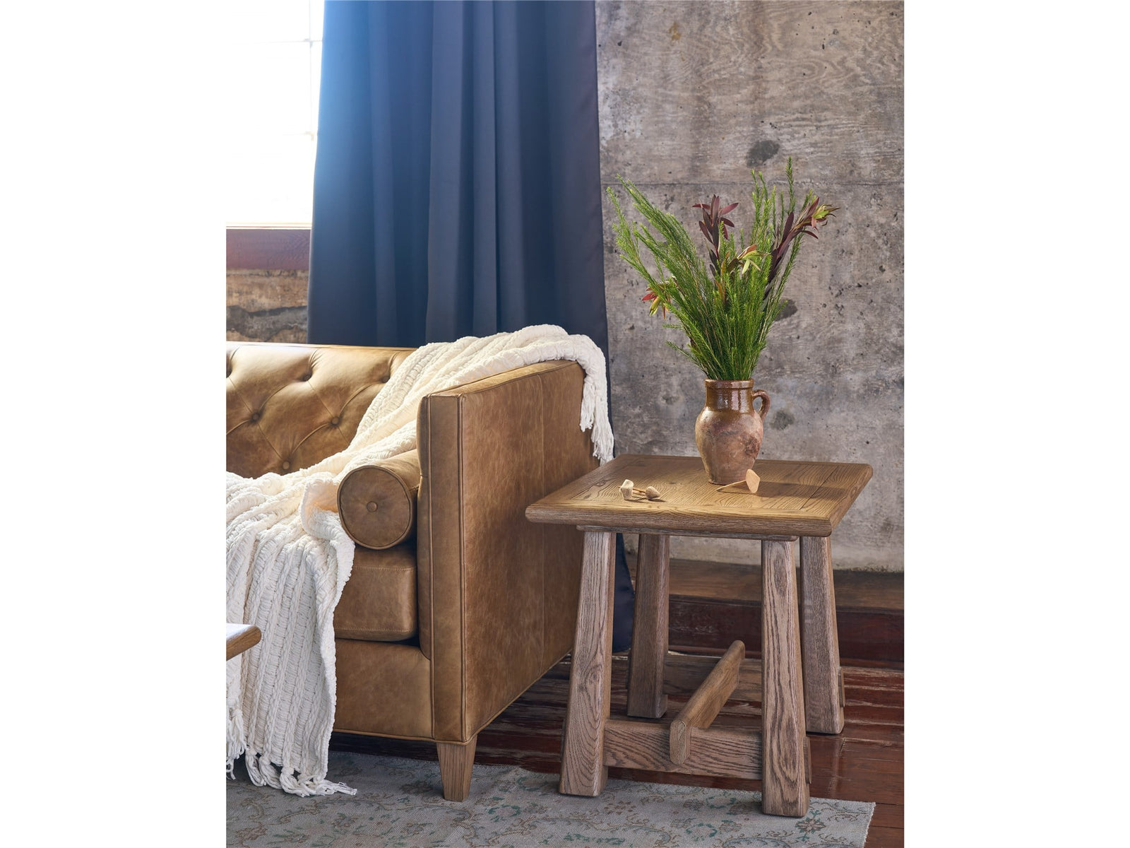 Griffith Park Sienna Rectangular End Table