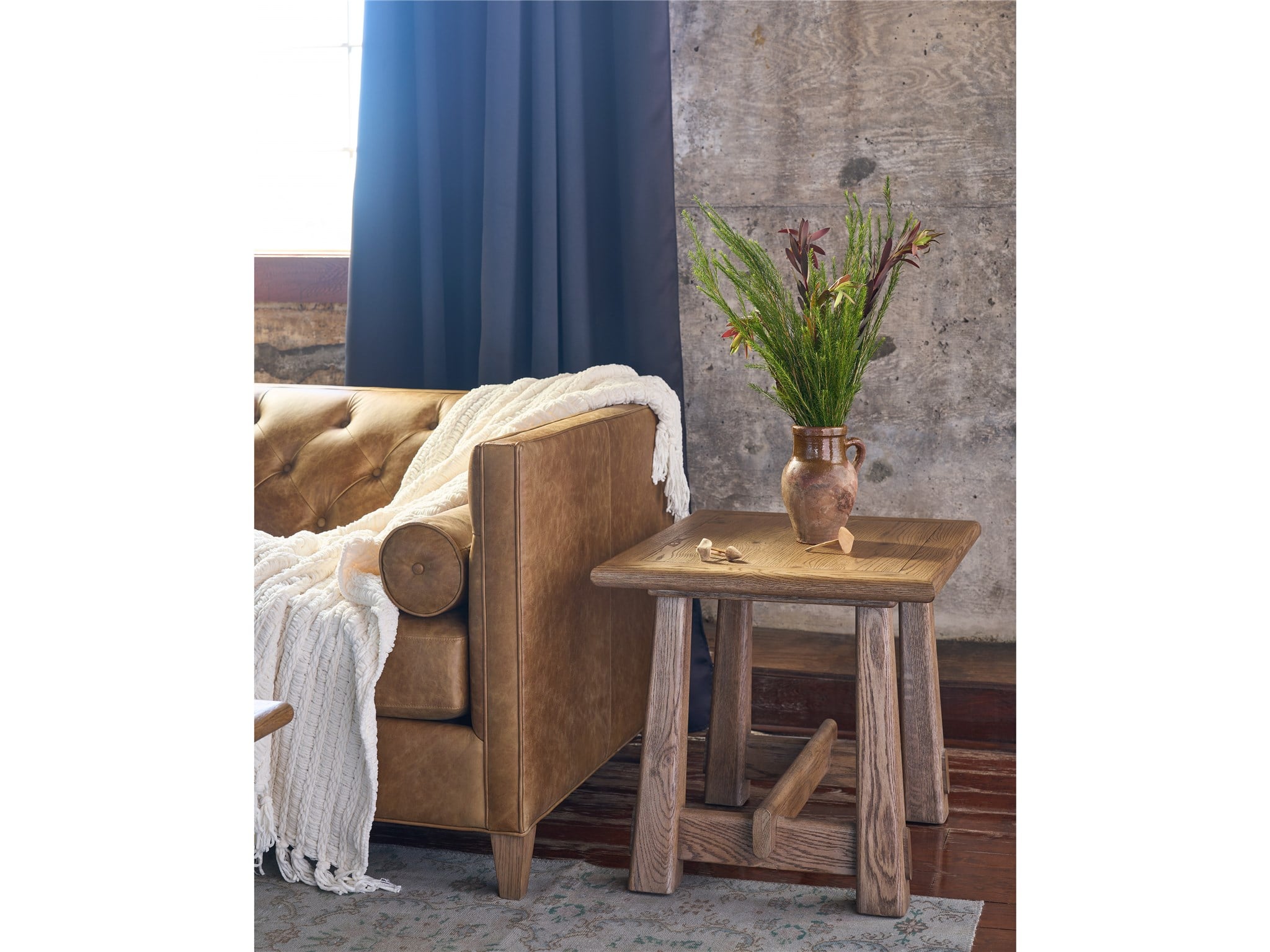 Griffith Park Sienna Rectangular End Table