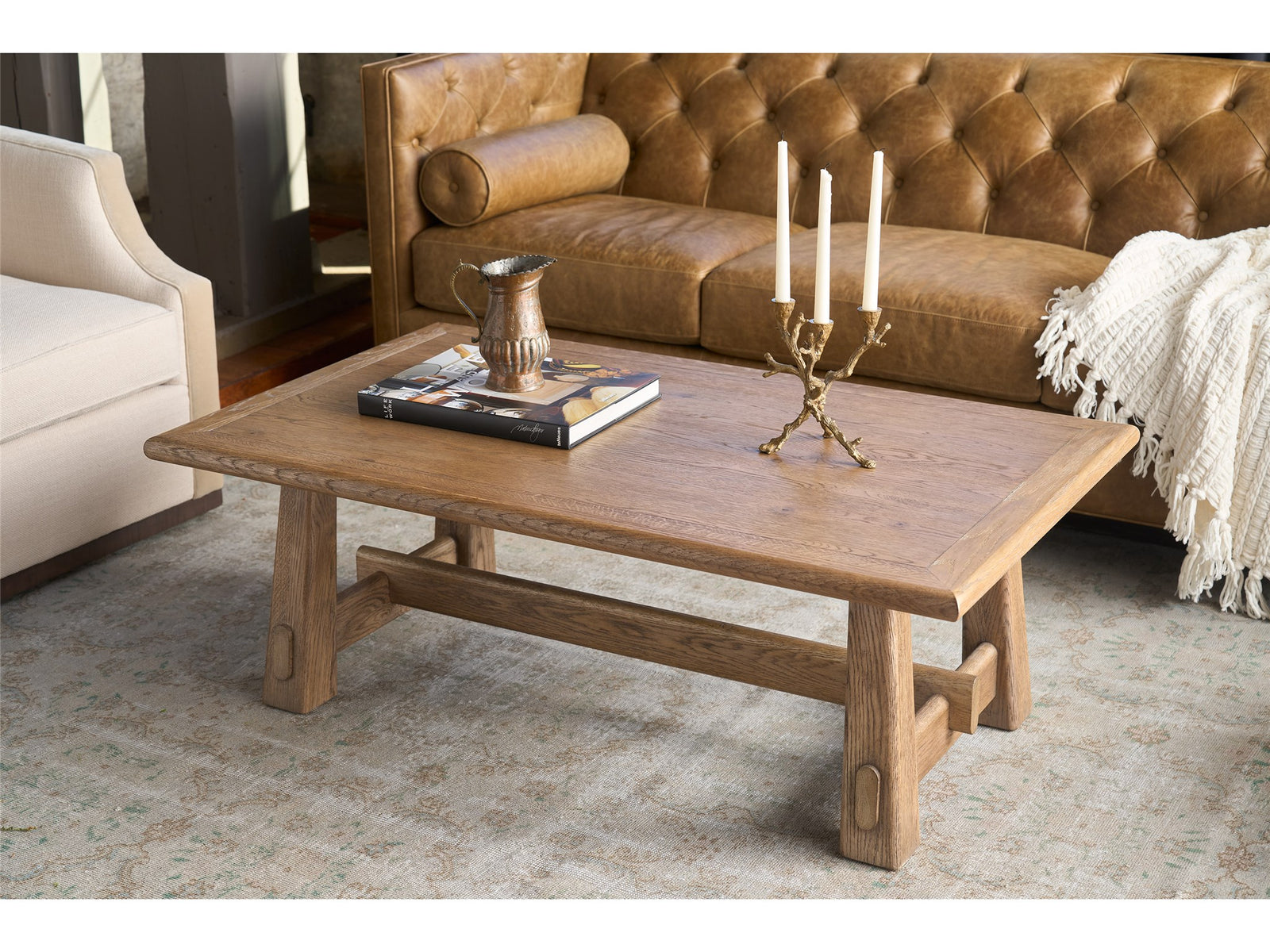 Griffith Park Sienna Rectangular Cocktail Table