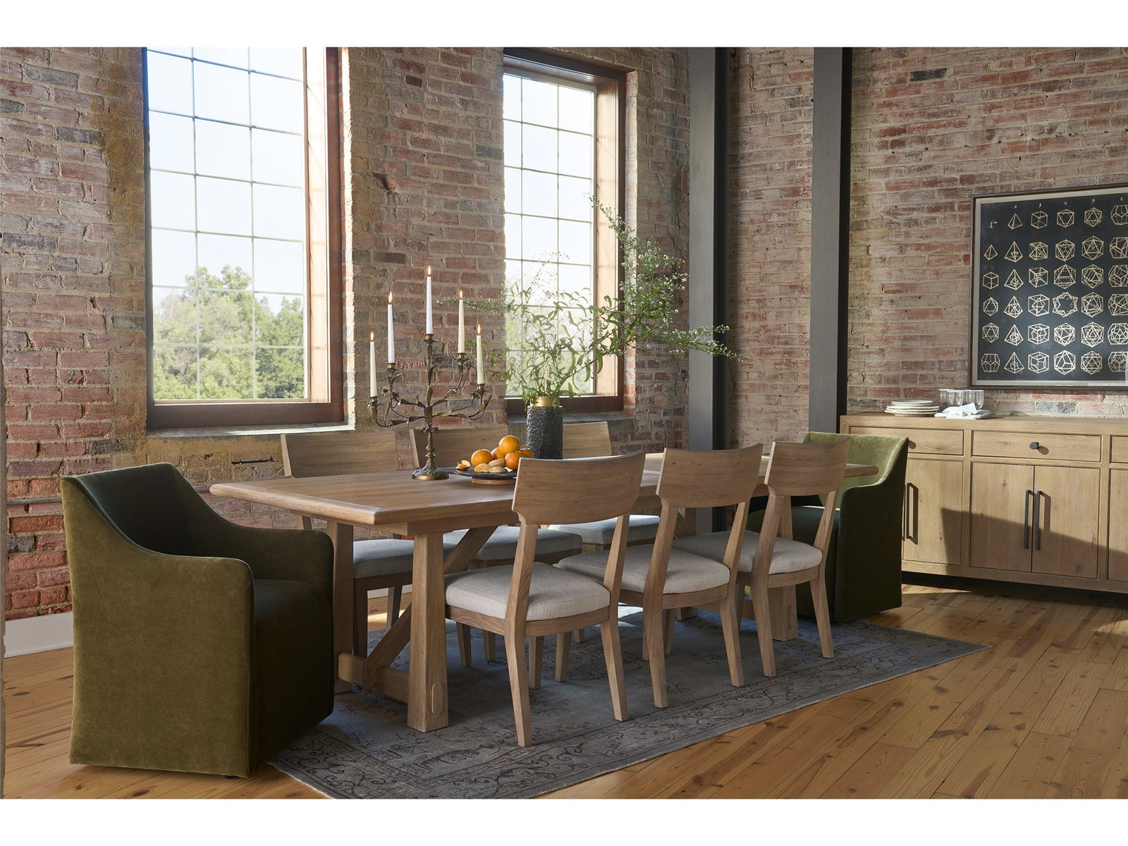 Griffith Park Canyon Rectangular Dining Table