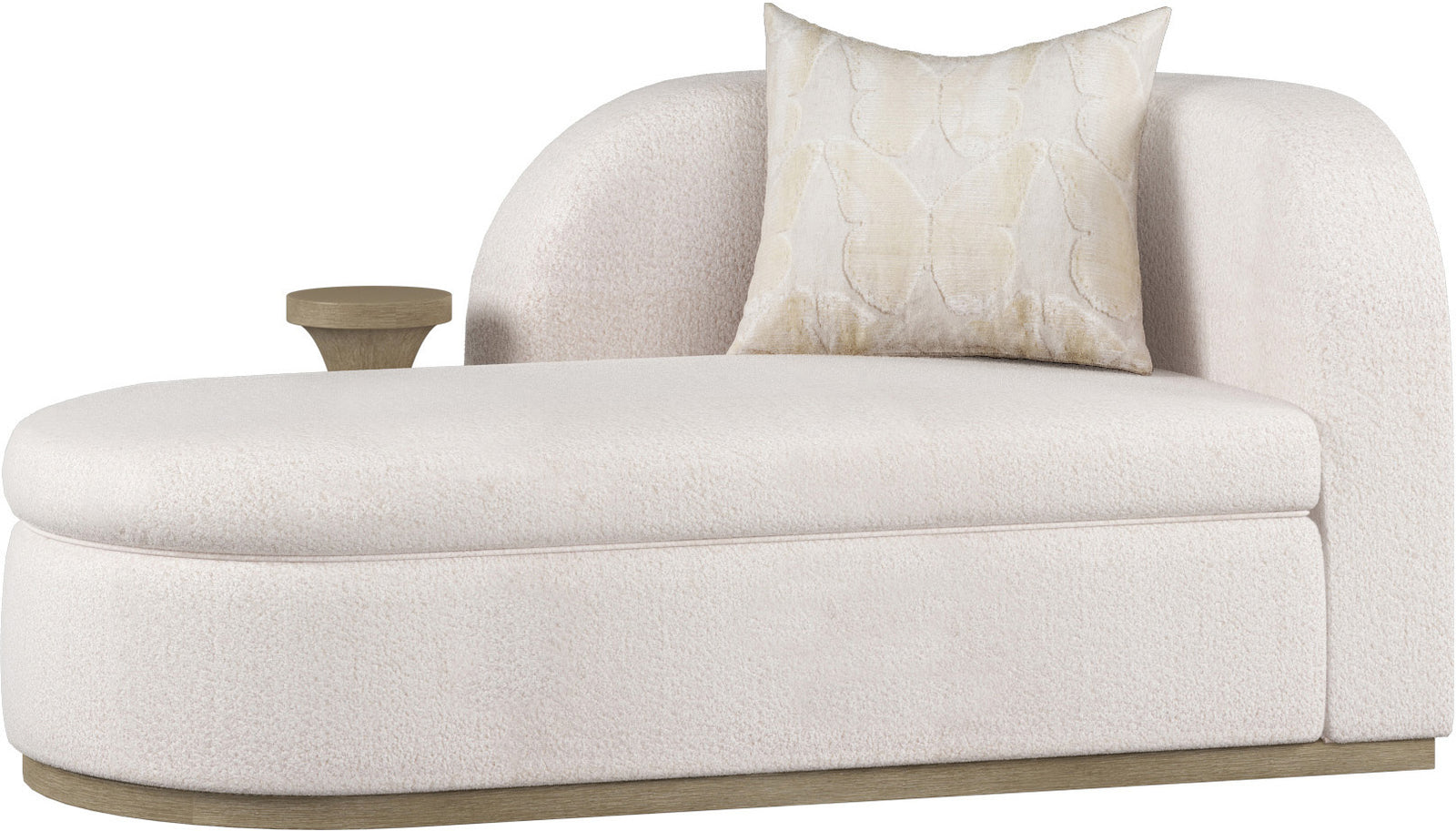 Bezel LAF Chaise | Theodore Alexander | Sutter & Vale