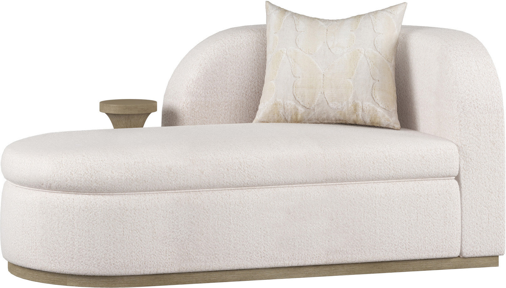 Bezel LAF Chaise | Theodore Alexander | Sutter & Vale