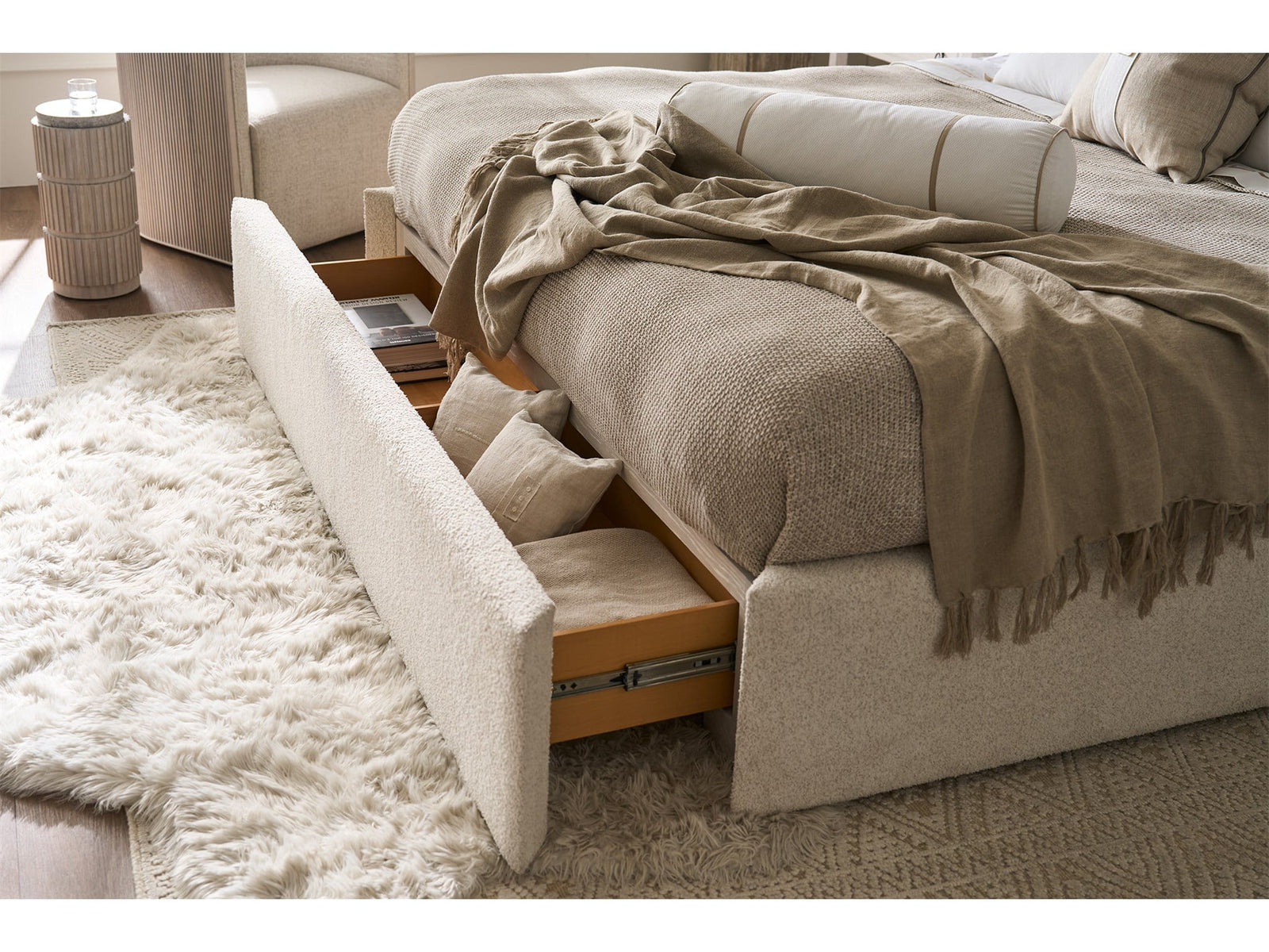 Avaline Owen Storage Bed King