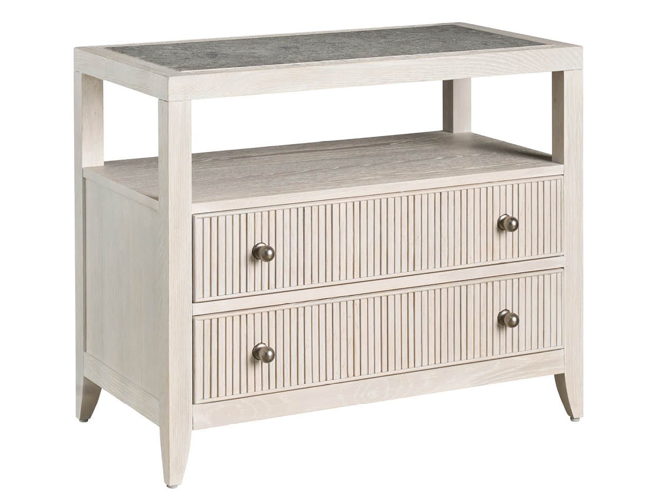 Avaline Carmen Two Drawer Nightstand